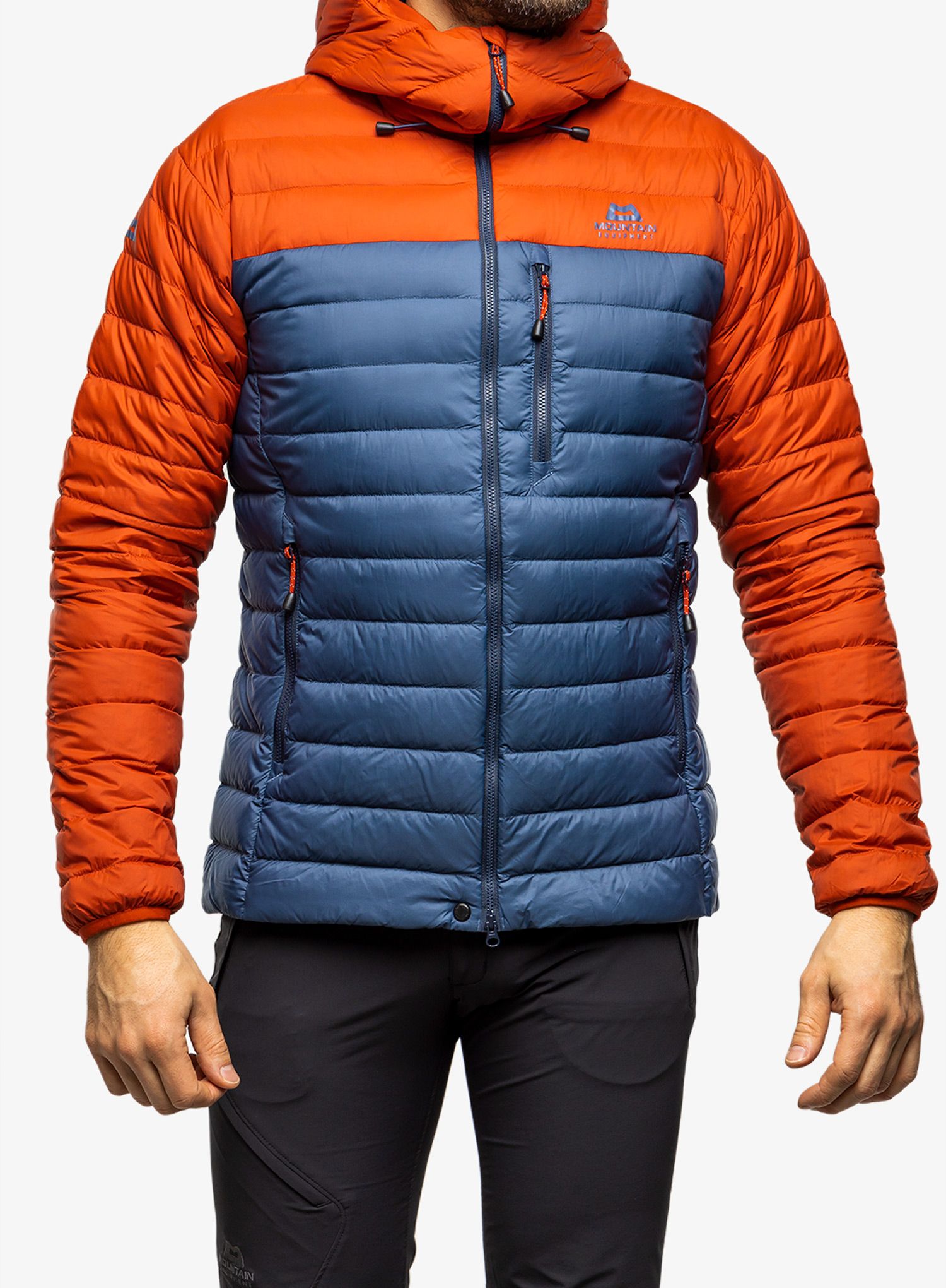 Puhovka Mountain Equipment Earthrise Hooded Jacket - dusk/redrock
