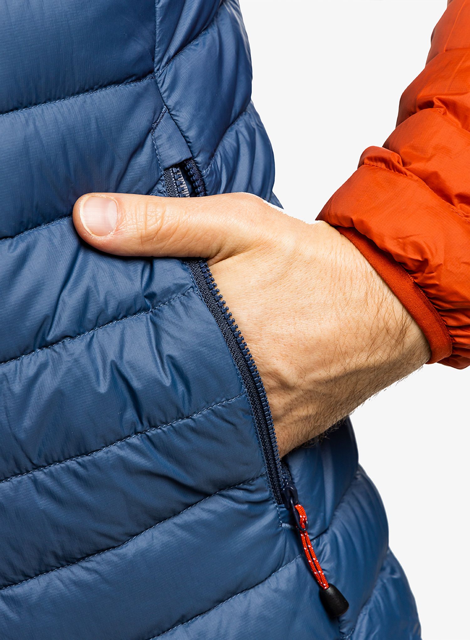 Puhovka Mountain Equipment Earthrise Hooded Jacket - dusk/redrock