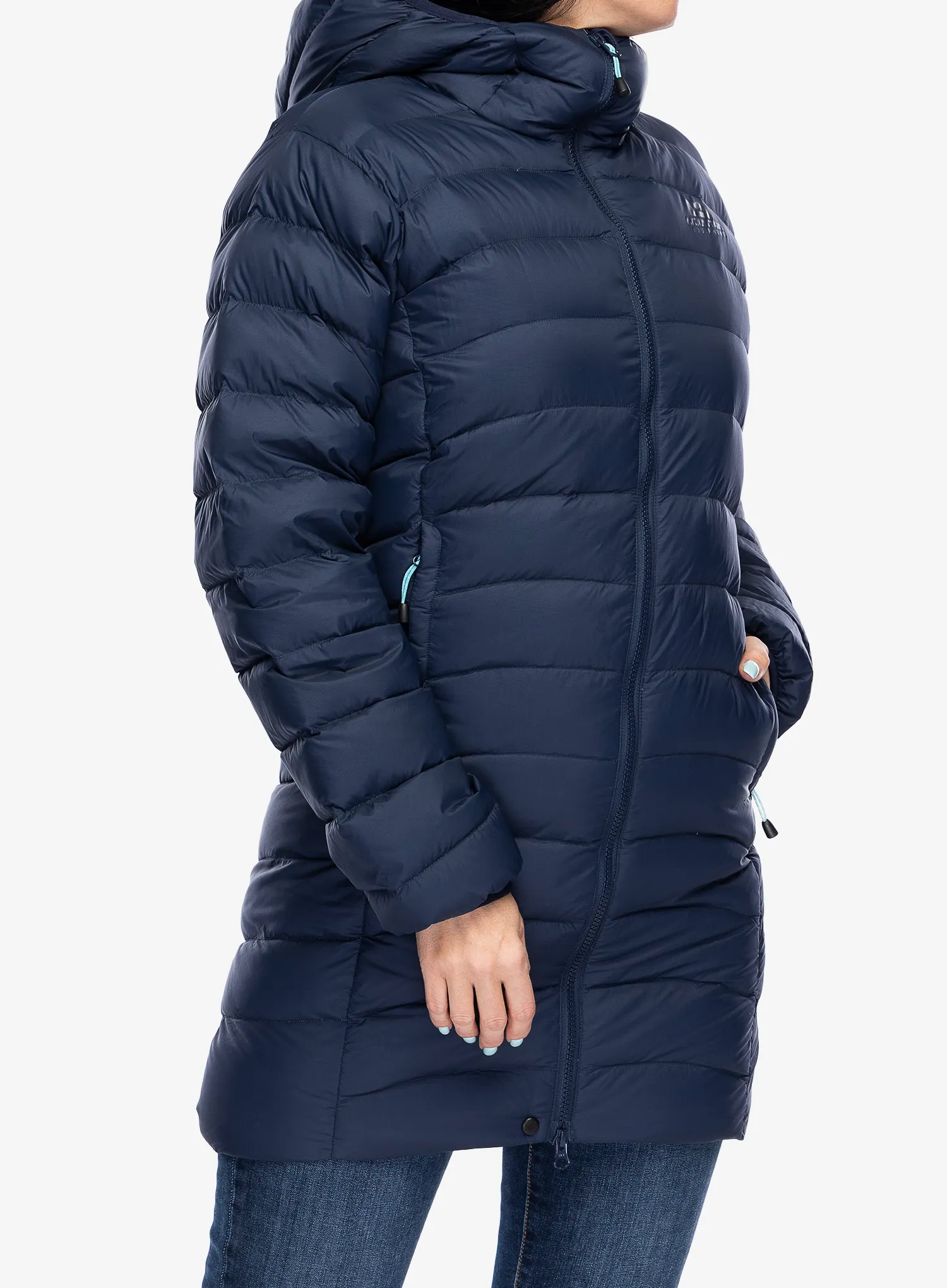 Puhast plašč Mountain Equipment Earthrise Parka - cosmos