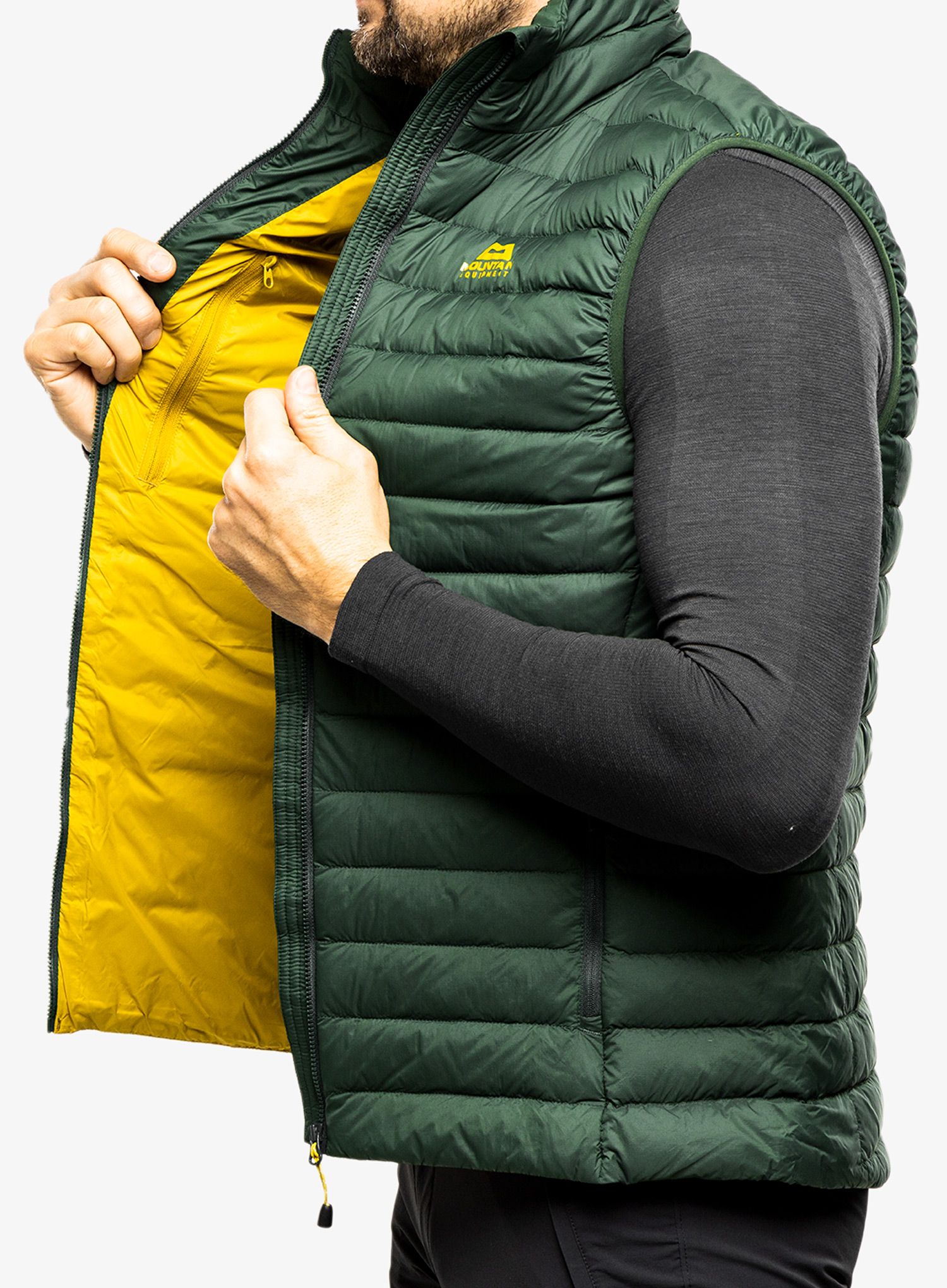 Puhasti brezrokavnik Mountain Equipment Earthrise Vest - conifer