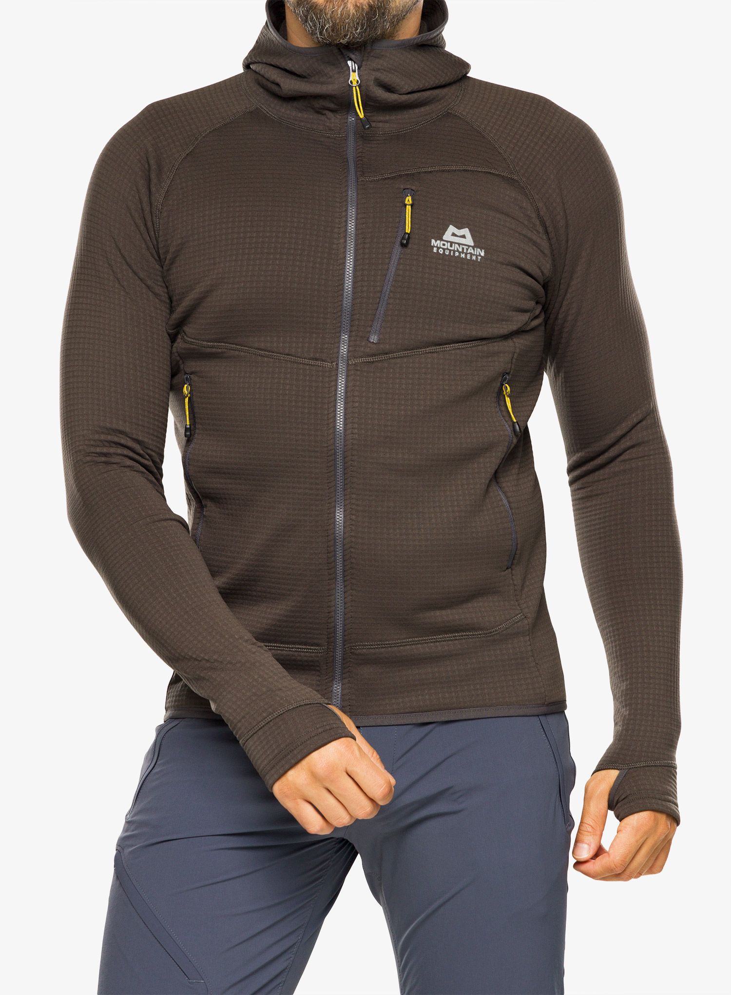 Jopica Mountain Equipment Eclipse Hooded Jacket - anvil grey
