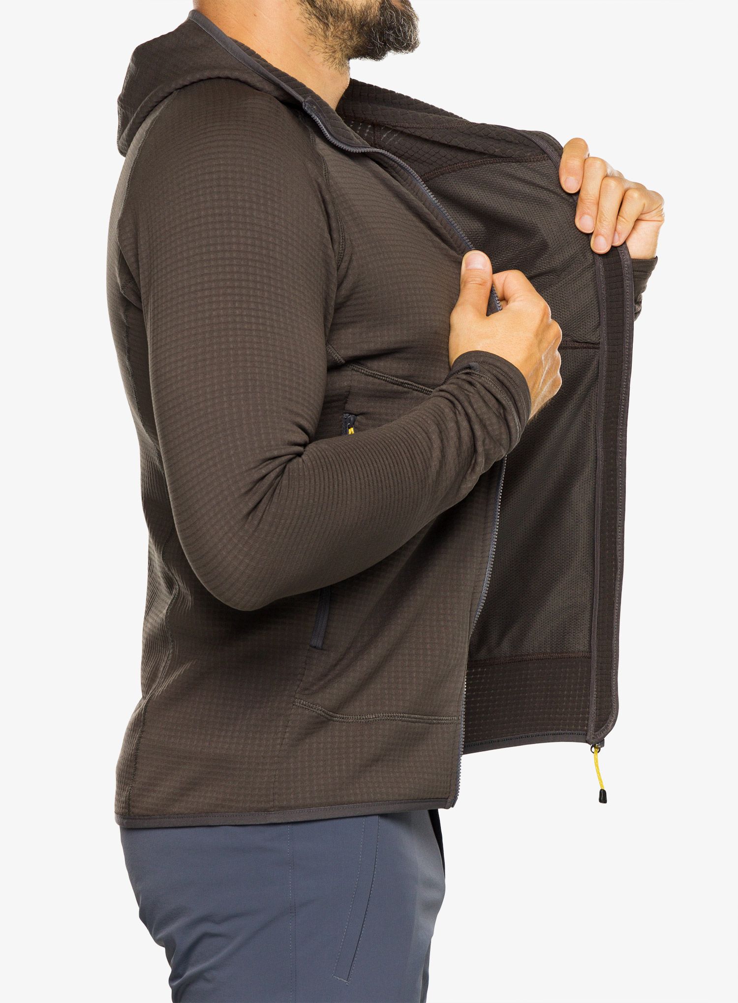 Jopica Mountain Equipment Eclipse Hooded Jacket - anvil grey