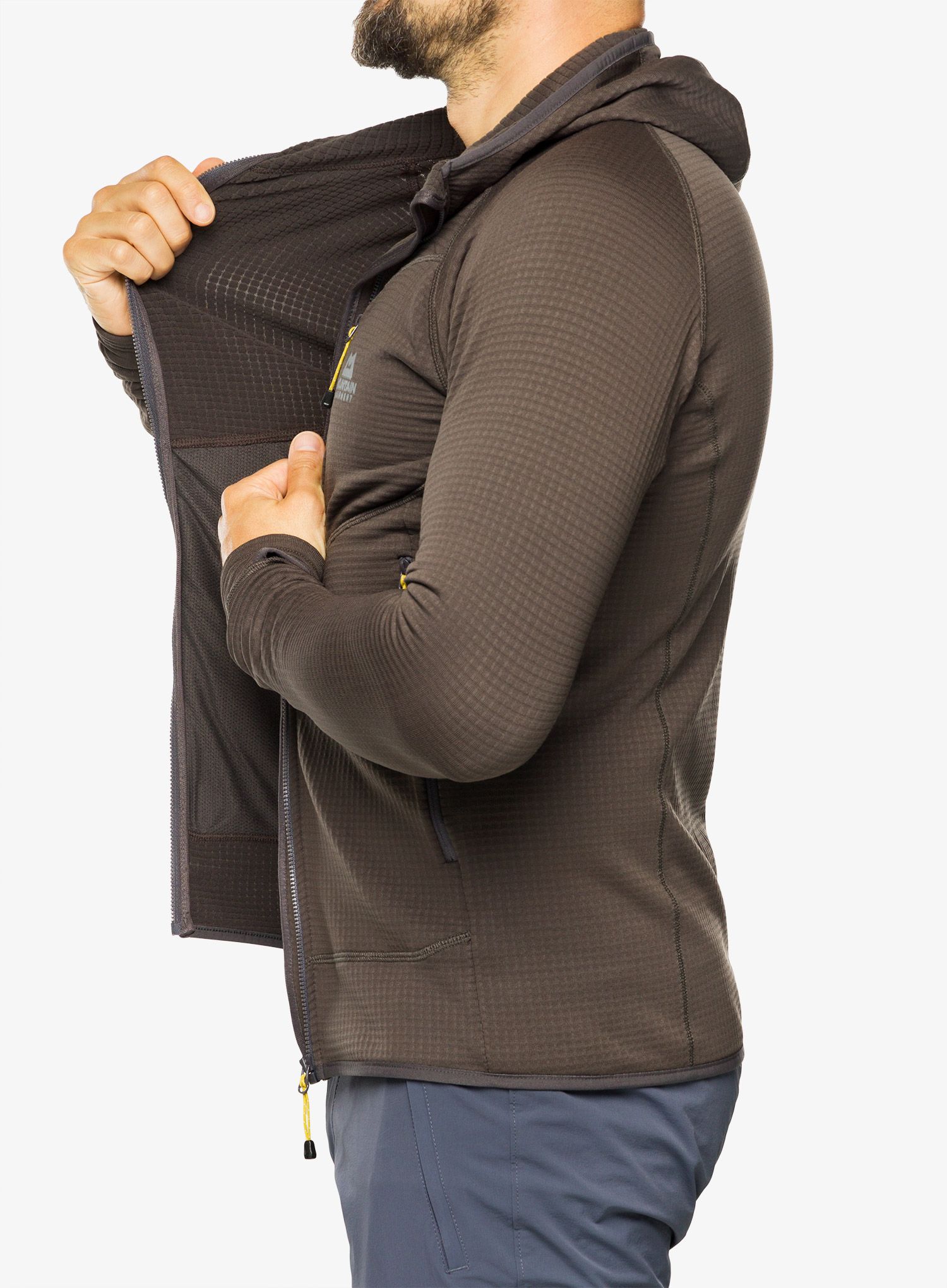 Jopica Mountain Equipment Eclipse Hooded Jacket - anvil grey