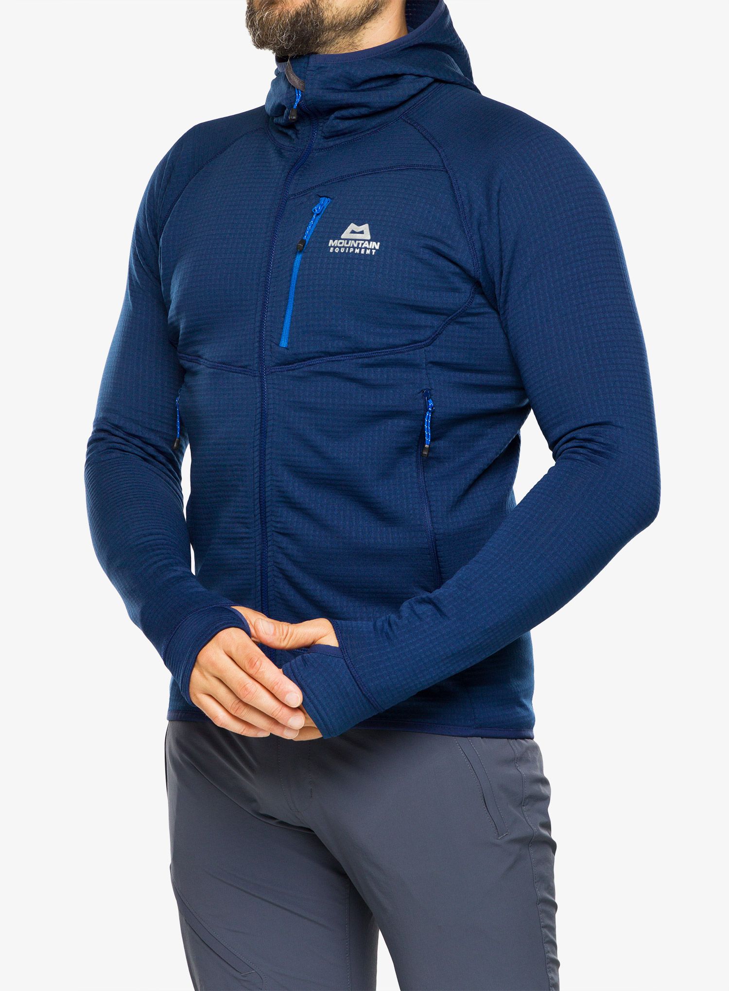 Moška jopica Mountain Equipment Eclipse Hooded Jacket - medieval blue