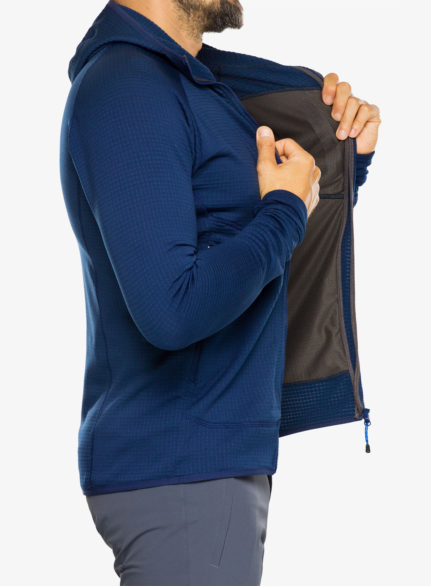 Moška jopica Mountain Equipment Eclipse Hooded Jacket - medieval blue