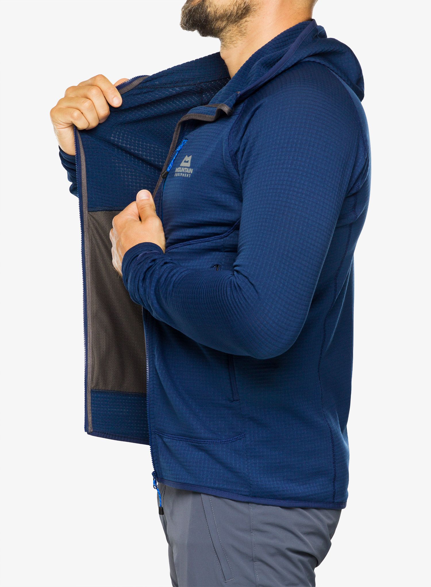 Moška jopica Mountain Equipment Eclipse Hooded Jacket - medieval blue