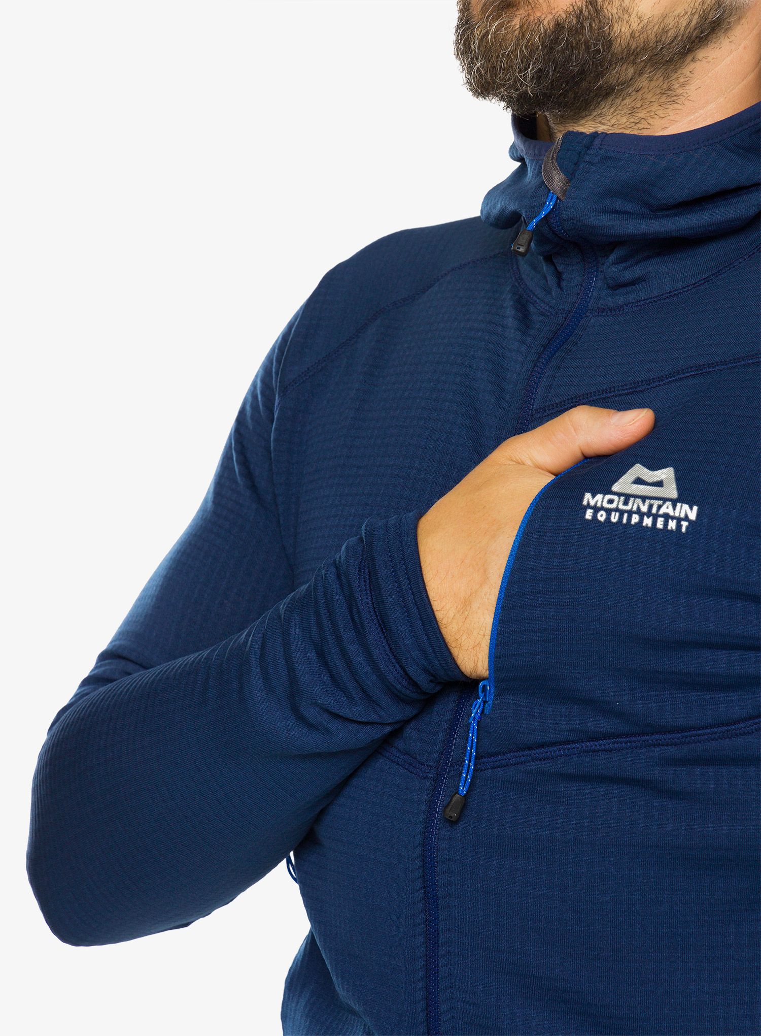 Moška jopica Mountain Equipment Eclipse Hooded Jacket - medieval blue
