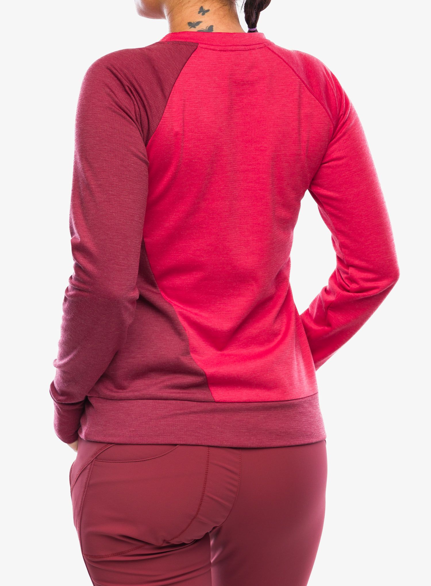 Ženska plezalna jopa Mountain Equipment Endika Top - capsicum/tibetan red
