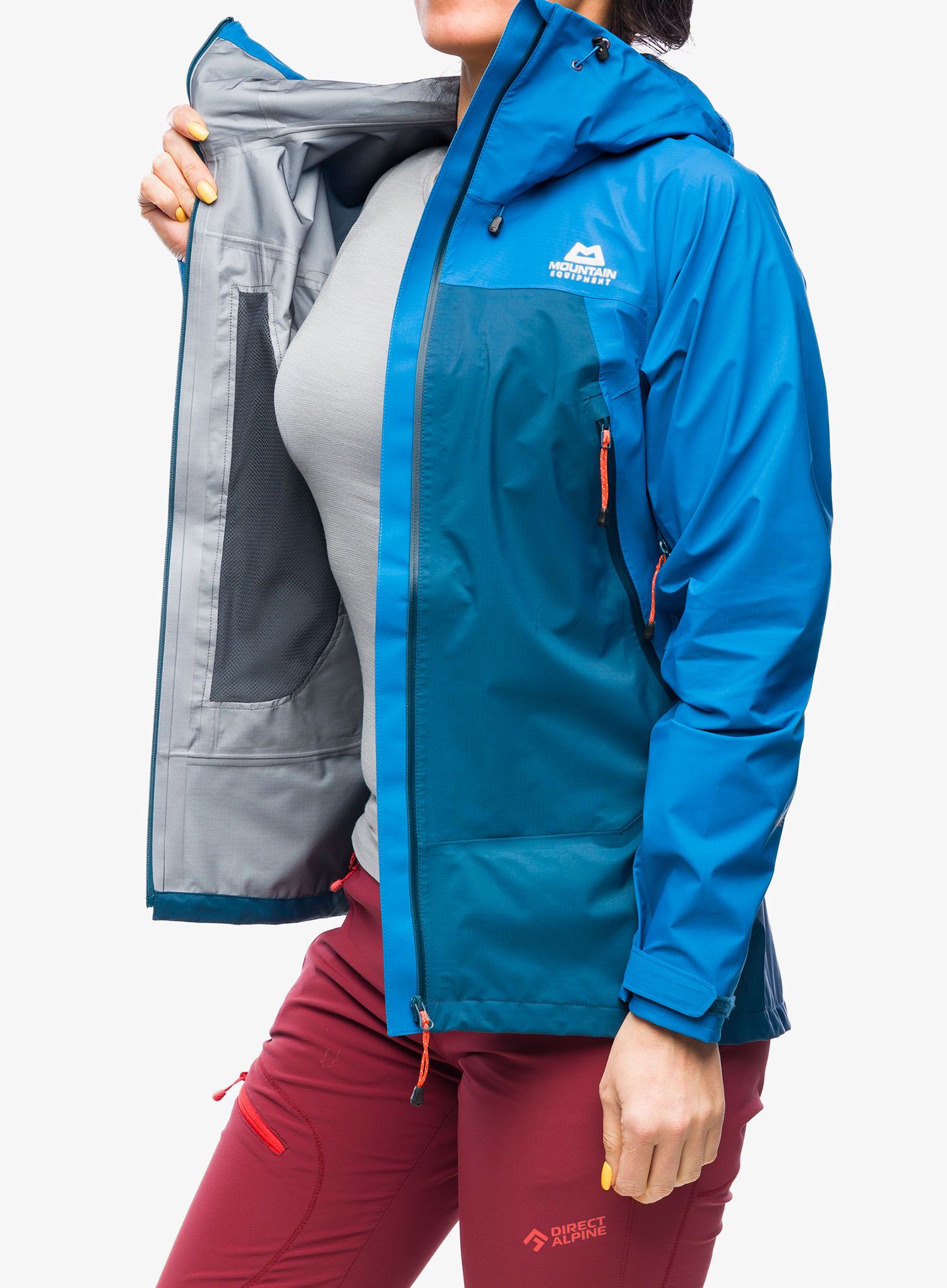 Ženske GORE-TEX jakna Mountain Equipment Firefox Jacket - majolica/mykonos blue