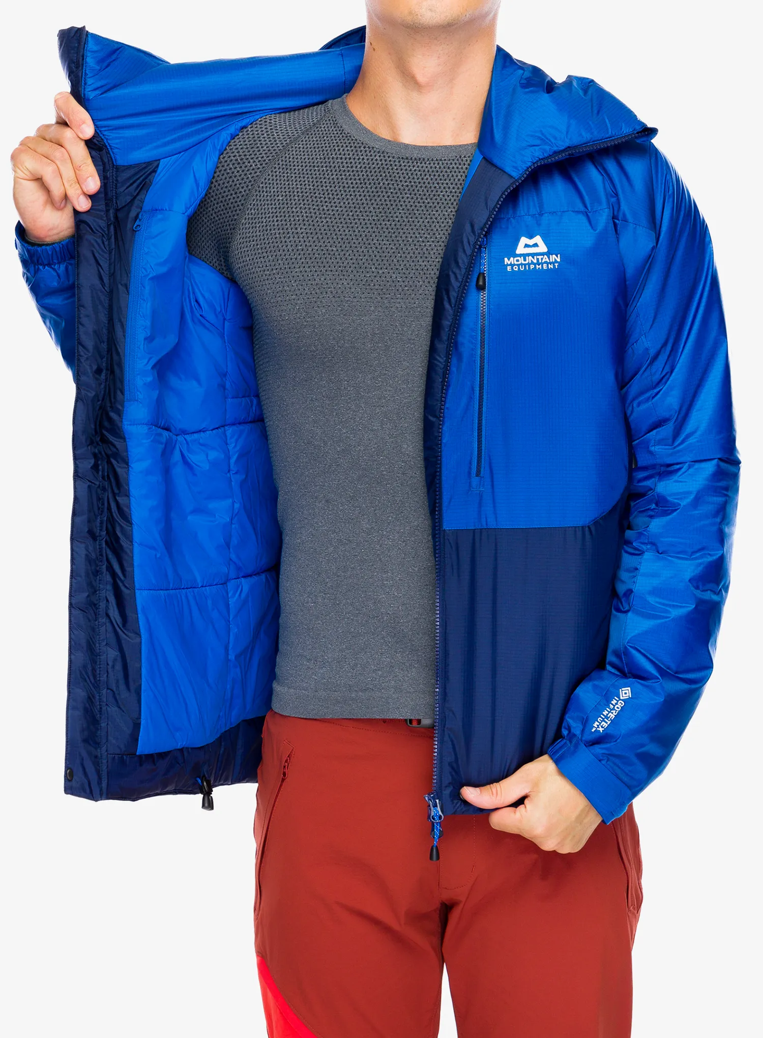 Sintetična jakna Mountain Equipment Fitzroy Jacket - medieval/lapis blue