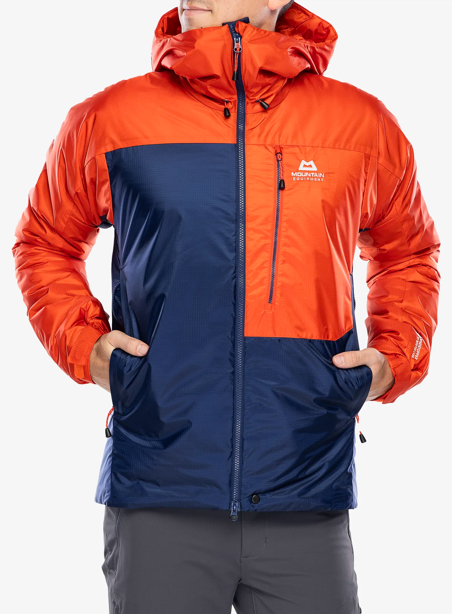 Sintetična jakna Mountain Equipment Fitzroy Jacket - medieval/magma