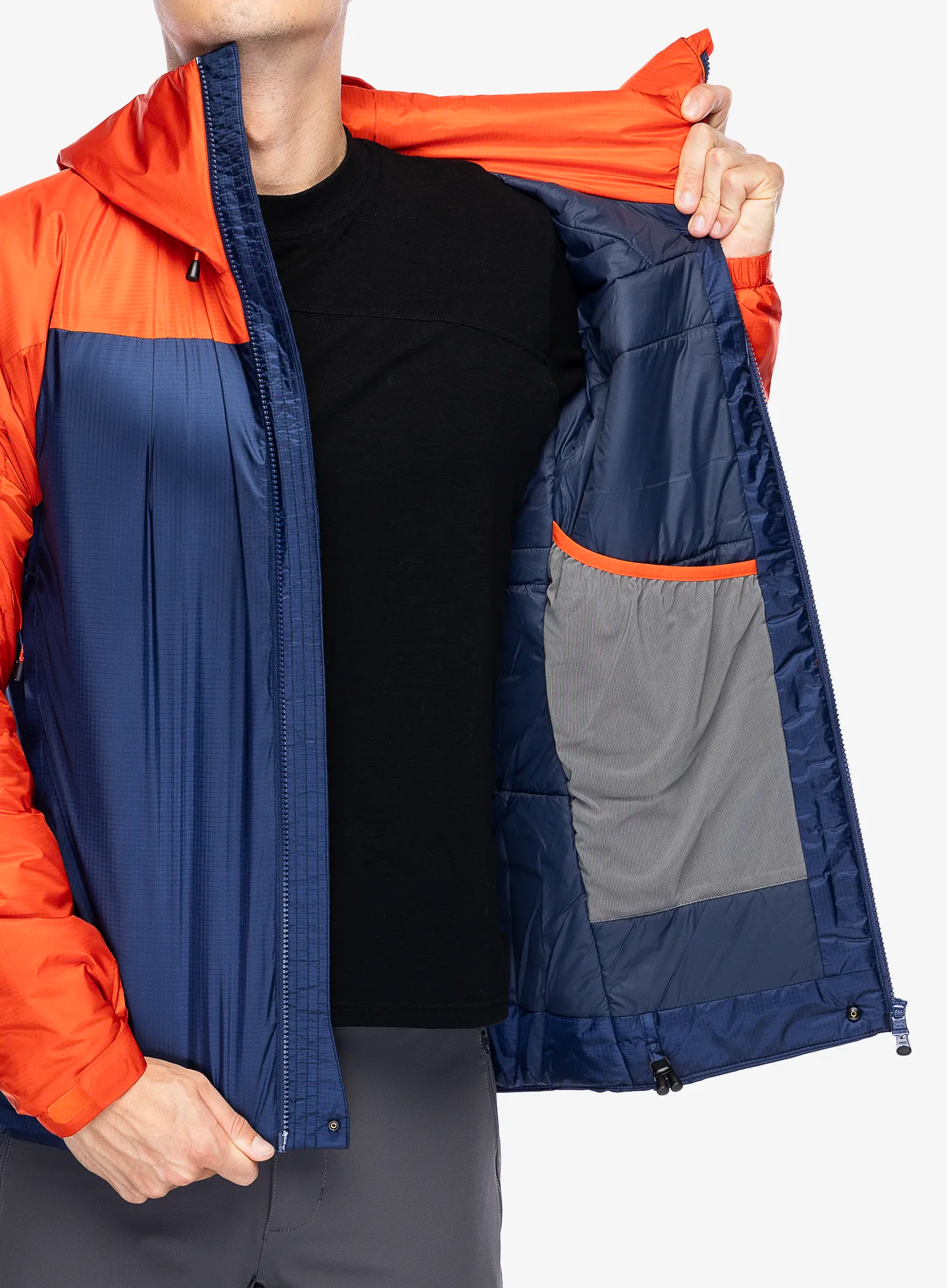 Sintetična jakna Mountain Equipment Fitzroy Jacket - medieval/magma