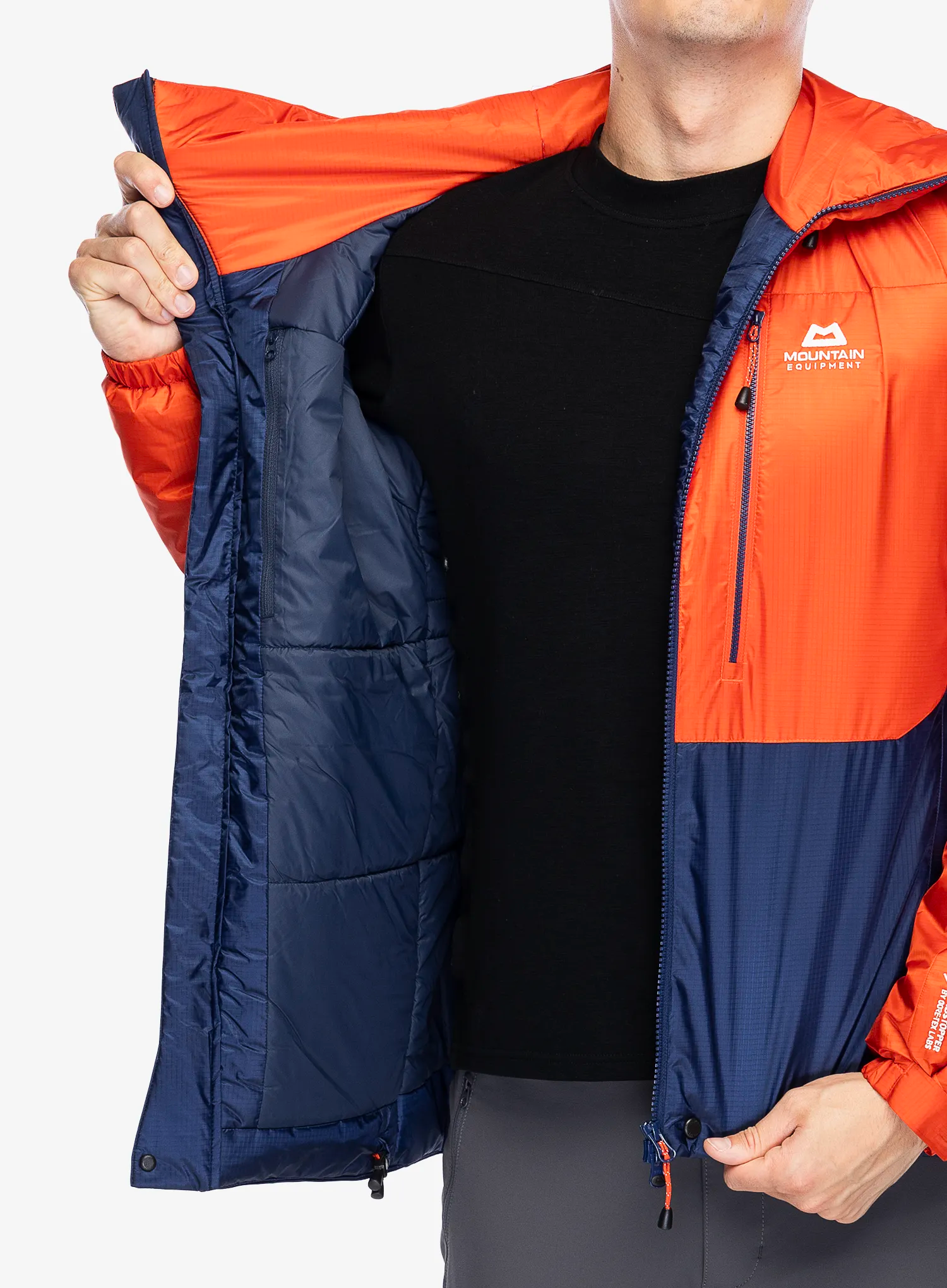 Sintetična jakna Mountain Equipment Fitzroy Jacket - medieval/magma