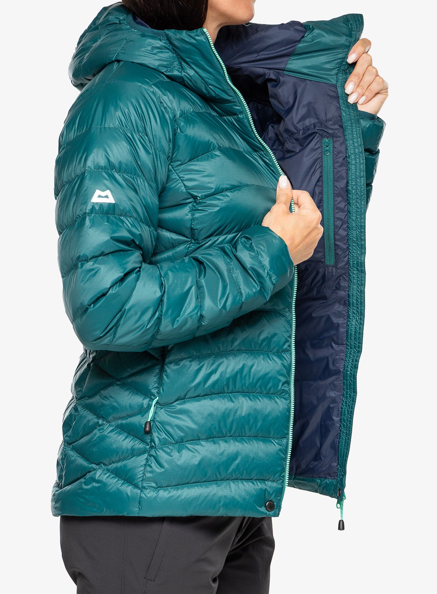 Ženska puhovka Mountain Equipment Frostline Jacket - teal