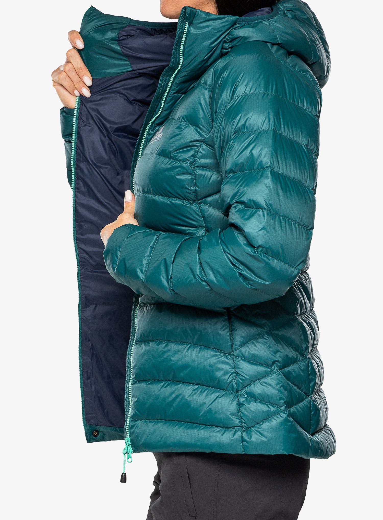 Ženska puhovka Mountain Equipment Frostline Jacket - teal