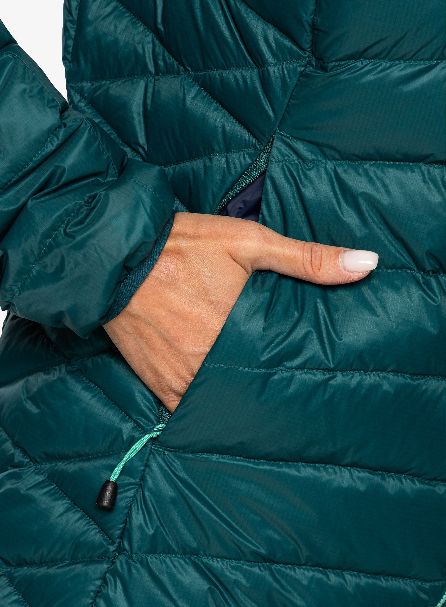 Ženska puhovka Mountain Equipment Frostline Jacket - teal
