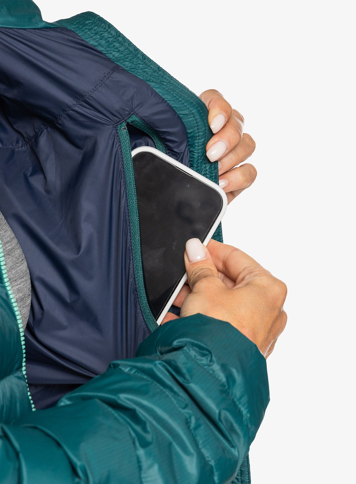 Ženska puhovka Mountain Equipment Frostline Jacket - teal
