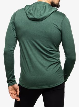 Longsleeve Mountain Equipment Glace Hooded Top - fern