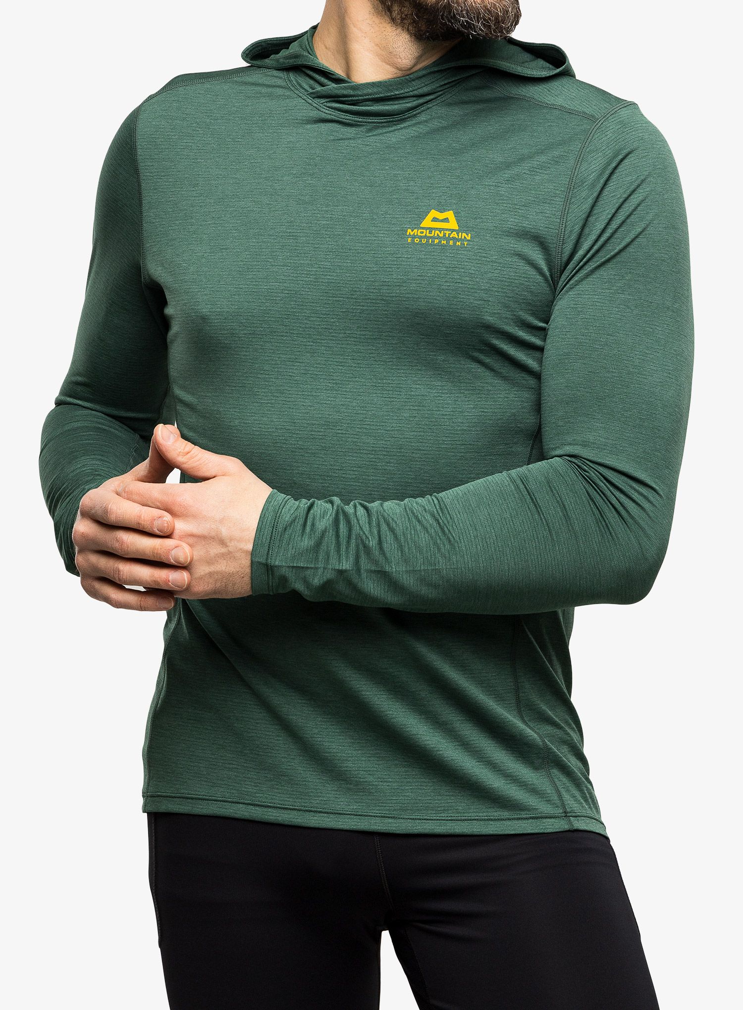 Longsleeve Mountain Equipment Glace Hooded Top - fern