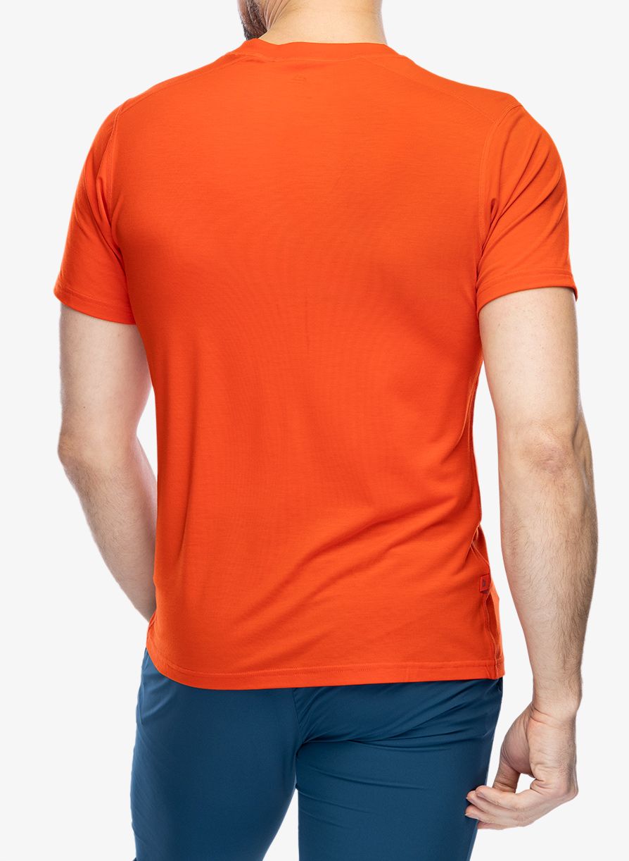 Fitness majica Mountain Equipment Headpoint Alpinism Tee - cardinal orange
