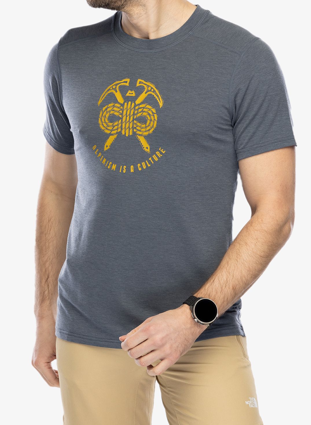 Športna majica Mountain Equipment Headpoint Alpinism Tee - flint grey