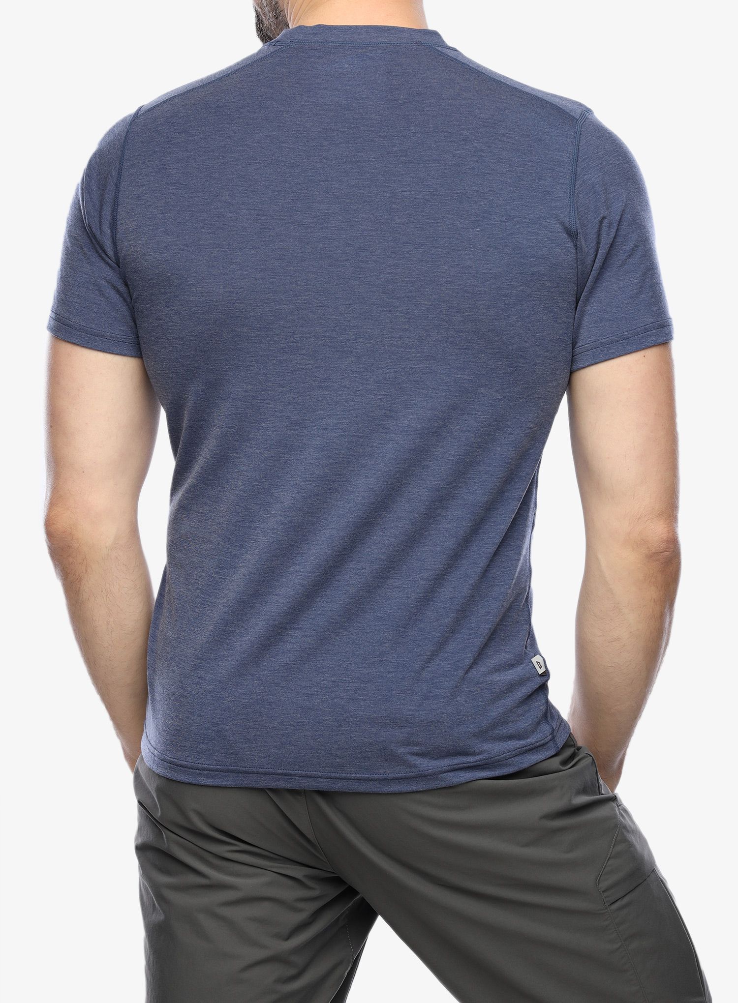 Športna majica Mountain Equipment Headpoint Script Tee - medieval blue