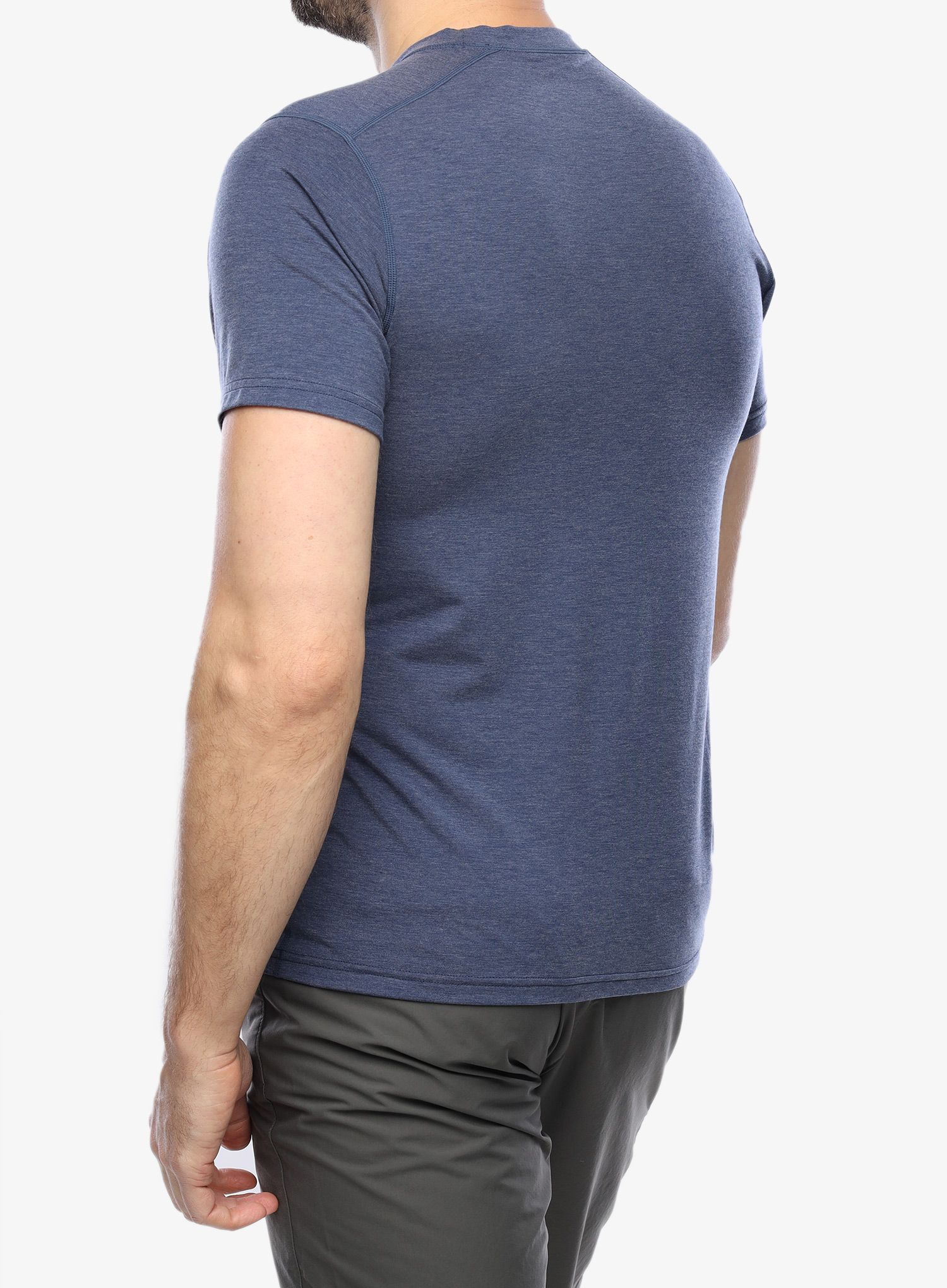 Športna majica Mountain Equipment Headpoint Script Tee - medieval blue