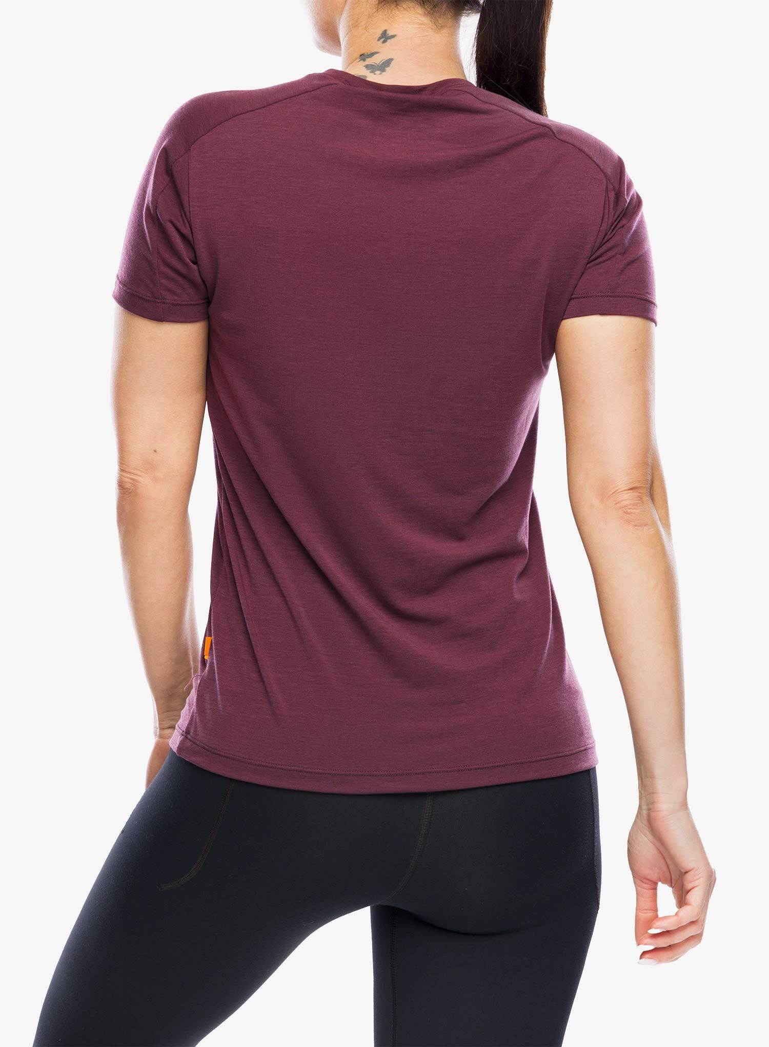 Ženska športna majica Mountain Equipment Headpoint Skyline Tee - raisin