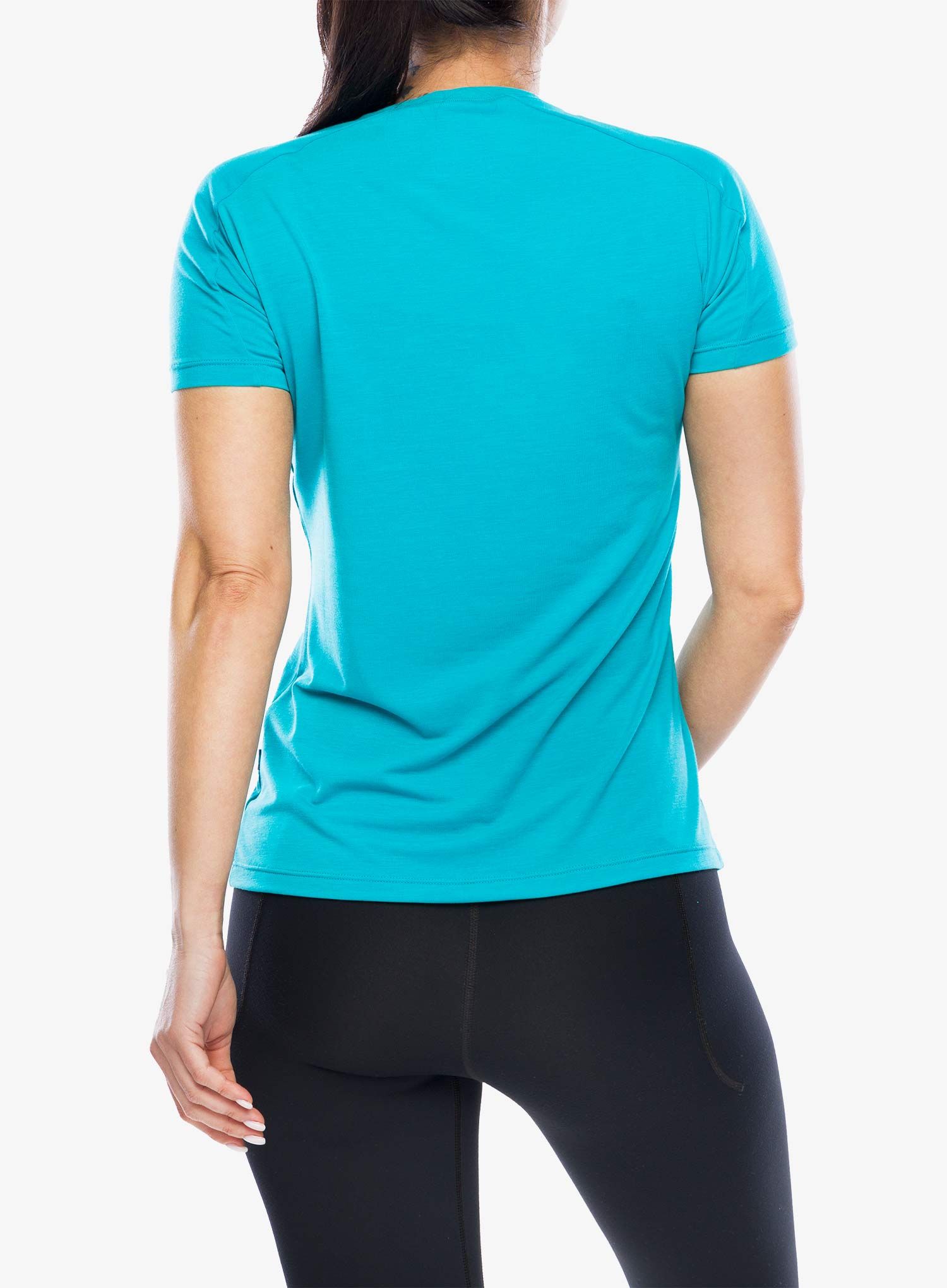 Ženska športna majica Mountain Equipment Headpoint Skyline Tee - topaz