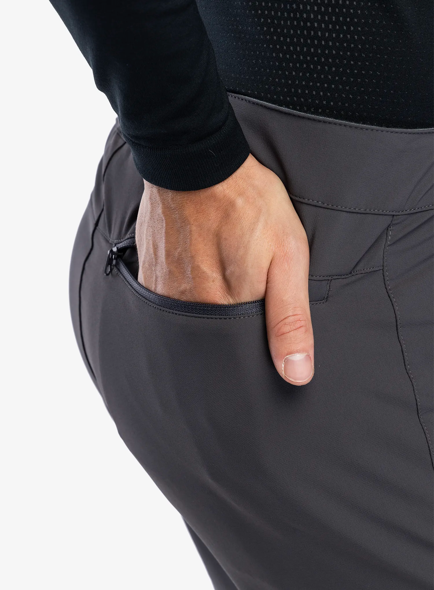 Moške softshell hlače Mountain Equipment Ibex Mountain Pant Reg - anvil grey