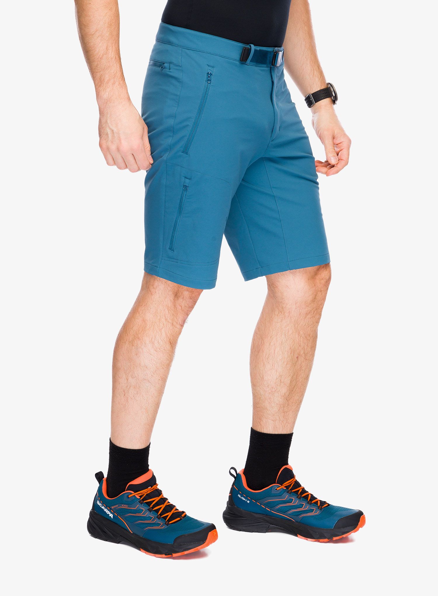 Pohodniške kratke hlače Mountain Equipment Ibex Mountain Short - indian teal