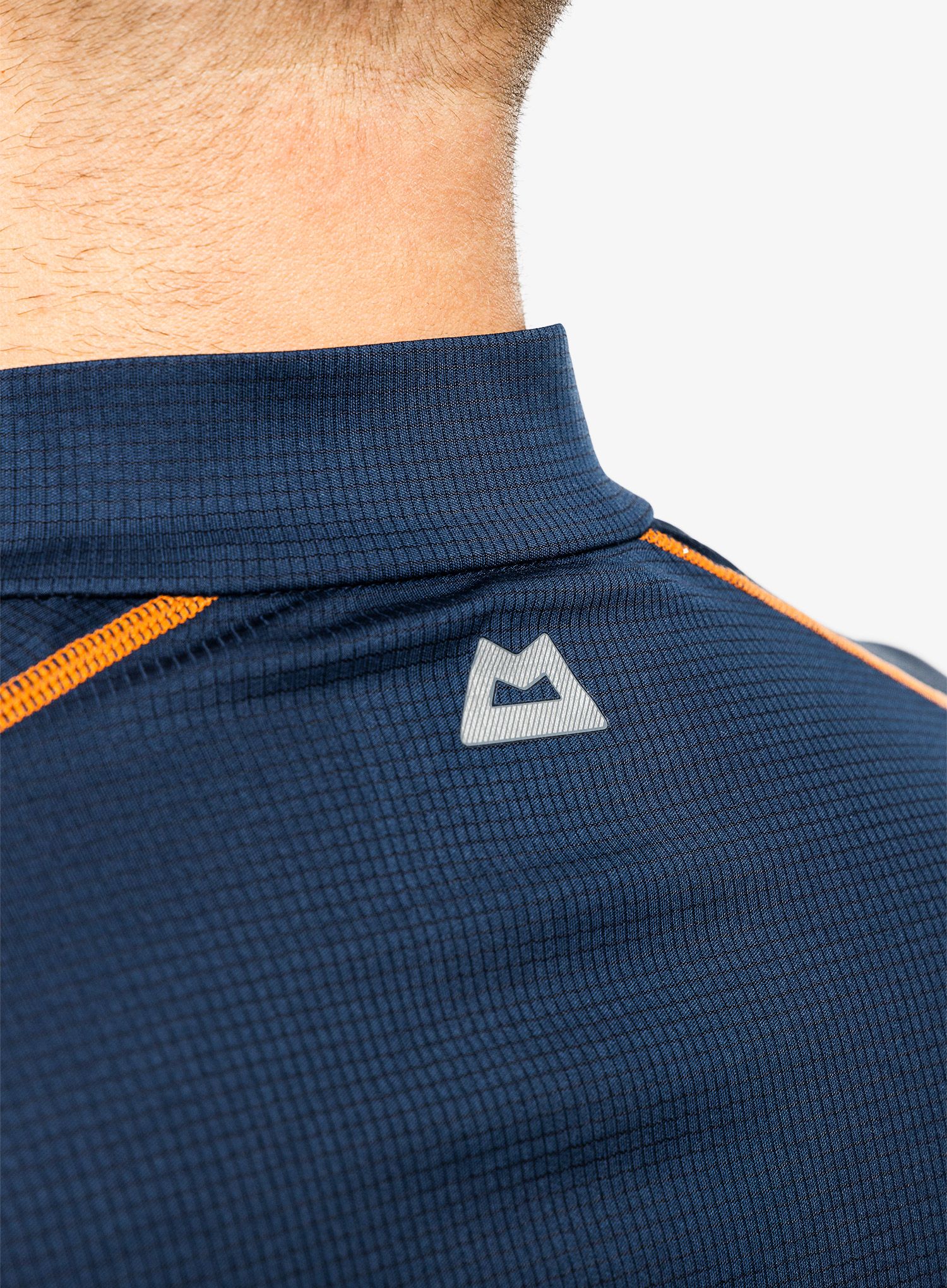 Majica z dolgimi rokavi Mountain Equipment Ignis LS Zip Tee - cosmos/ombre blue