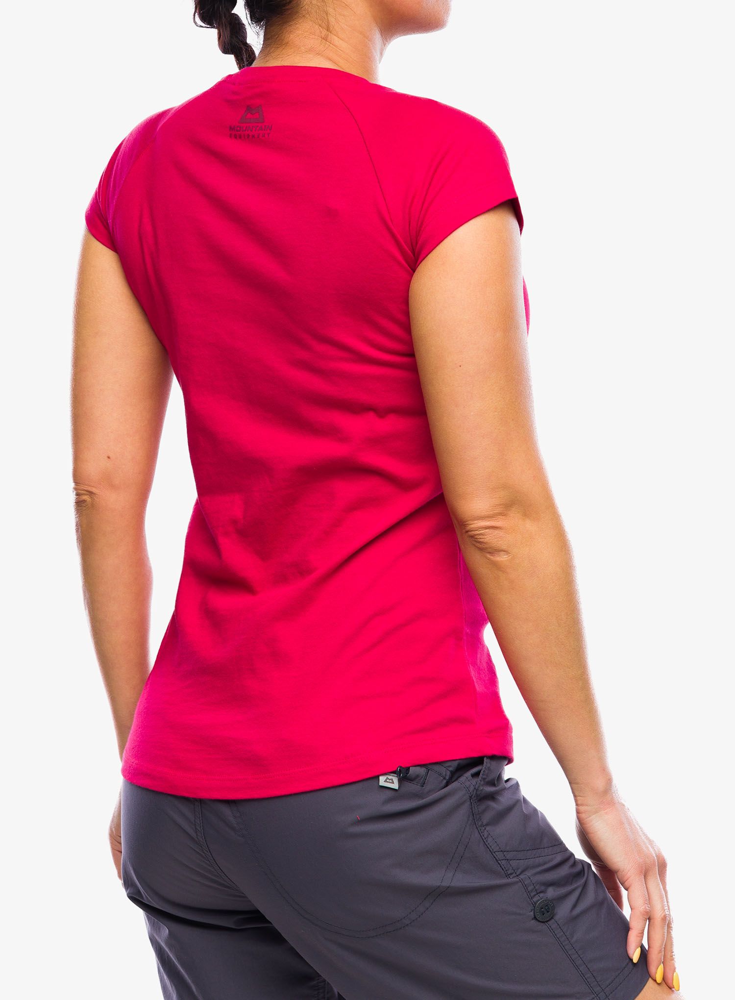 Ženska bombažna majica Mountain Equipment Leaf Tee - capsicum red