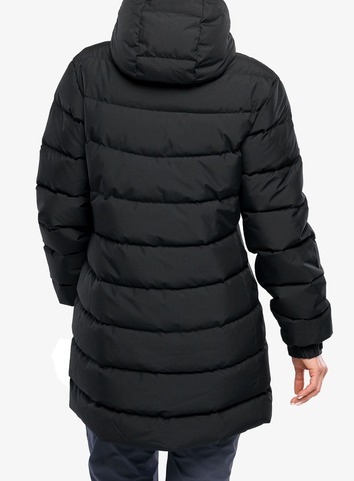 Puhast plašč Mountain Equipment Lightline Eco Parka - black