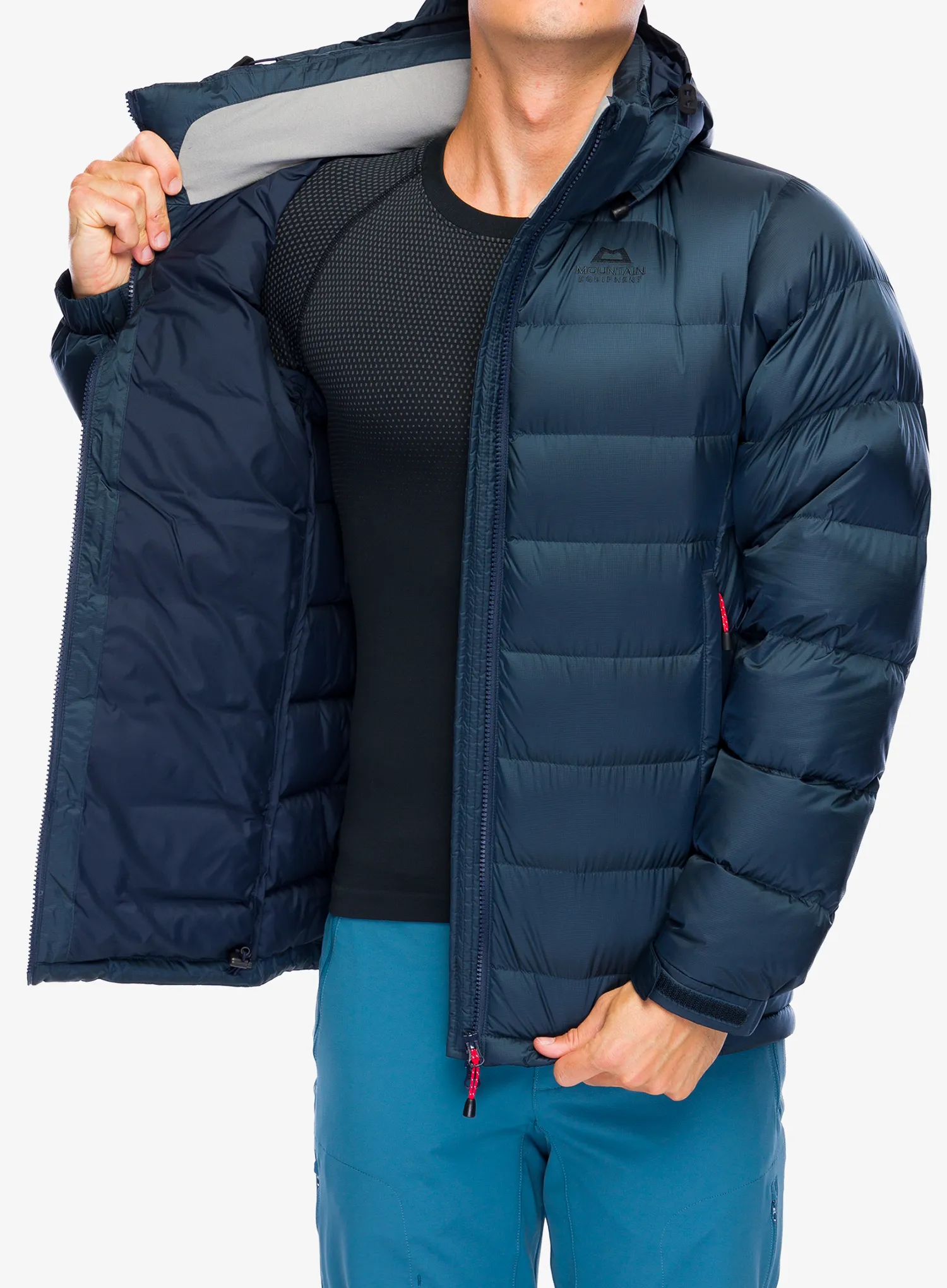 Moška puhovka Mountain Equipment Lightline Jacket - bnights/cosmos lining