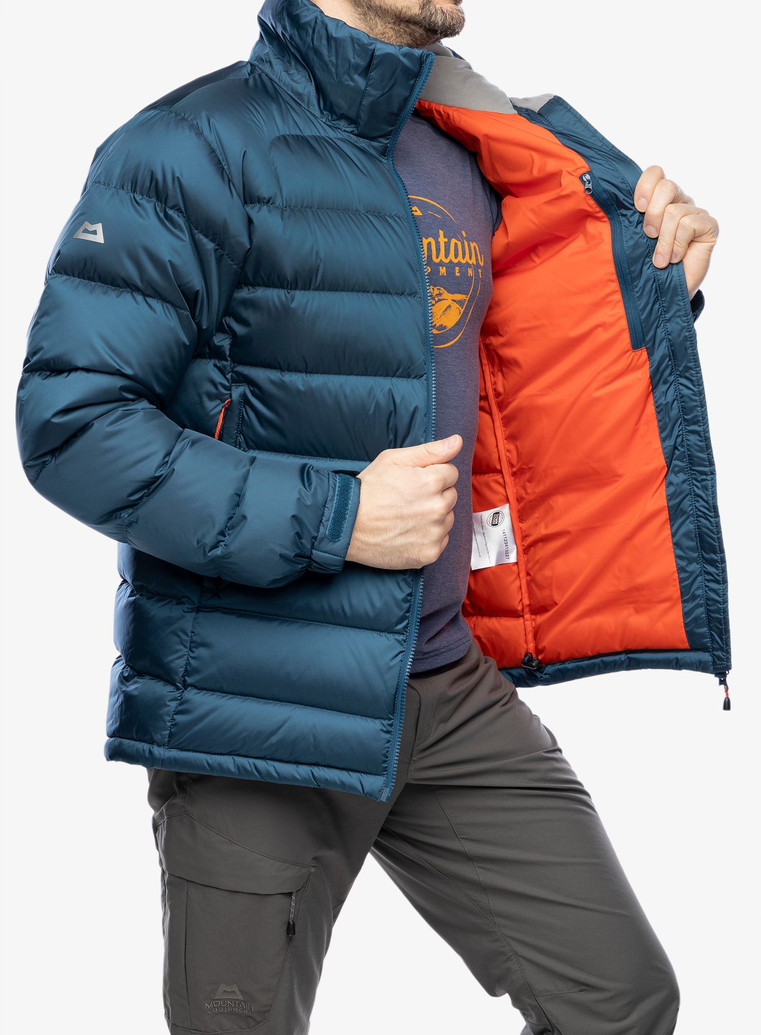 Puhovka Mountain Equipment Lightline Jacket - majolica blue