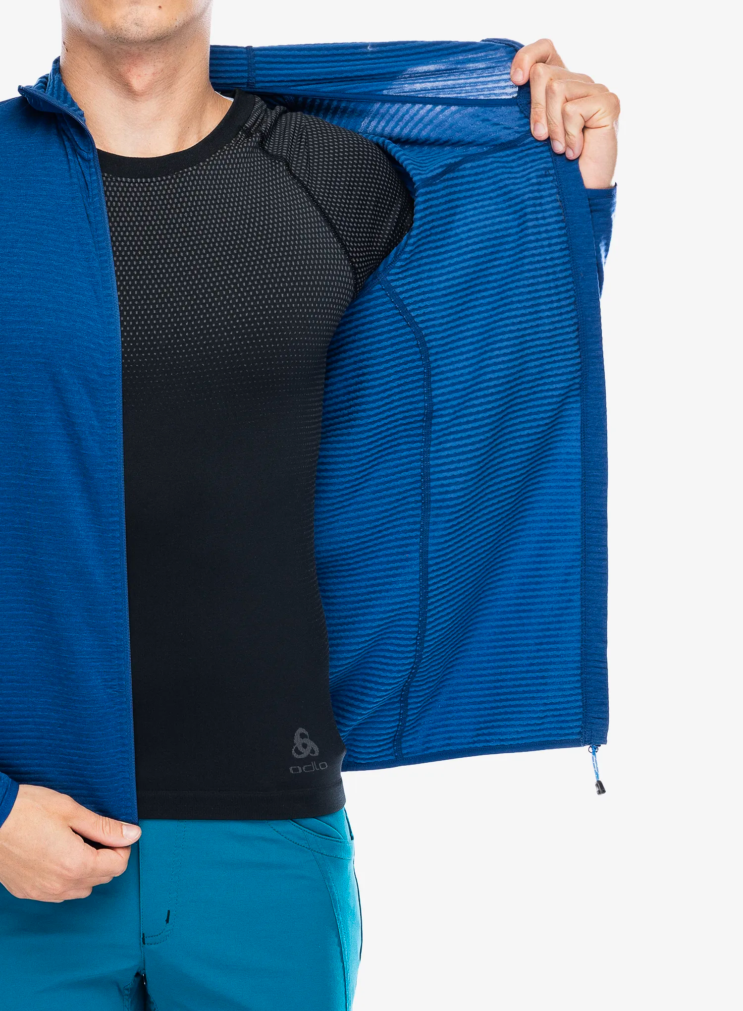 Plezalna jopa Mountain Equipment Lumiko Hooded Jacket - admiral/cosmos