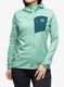 Ženska plezalna jopa Mountain Equipment Lumiko Hooded Jacket - lichen green/teal