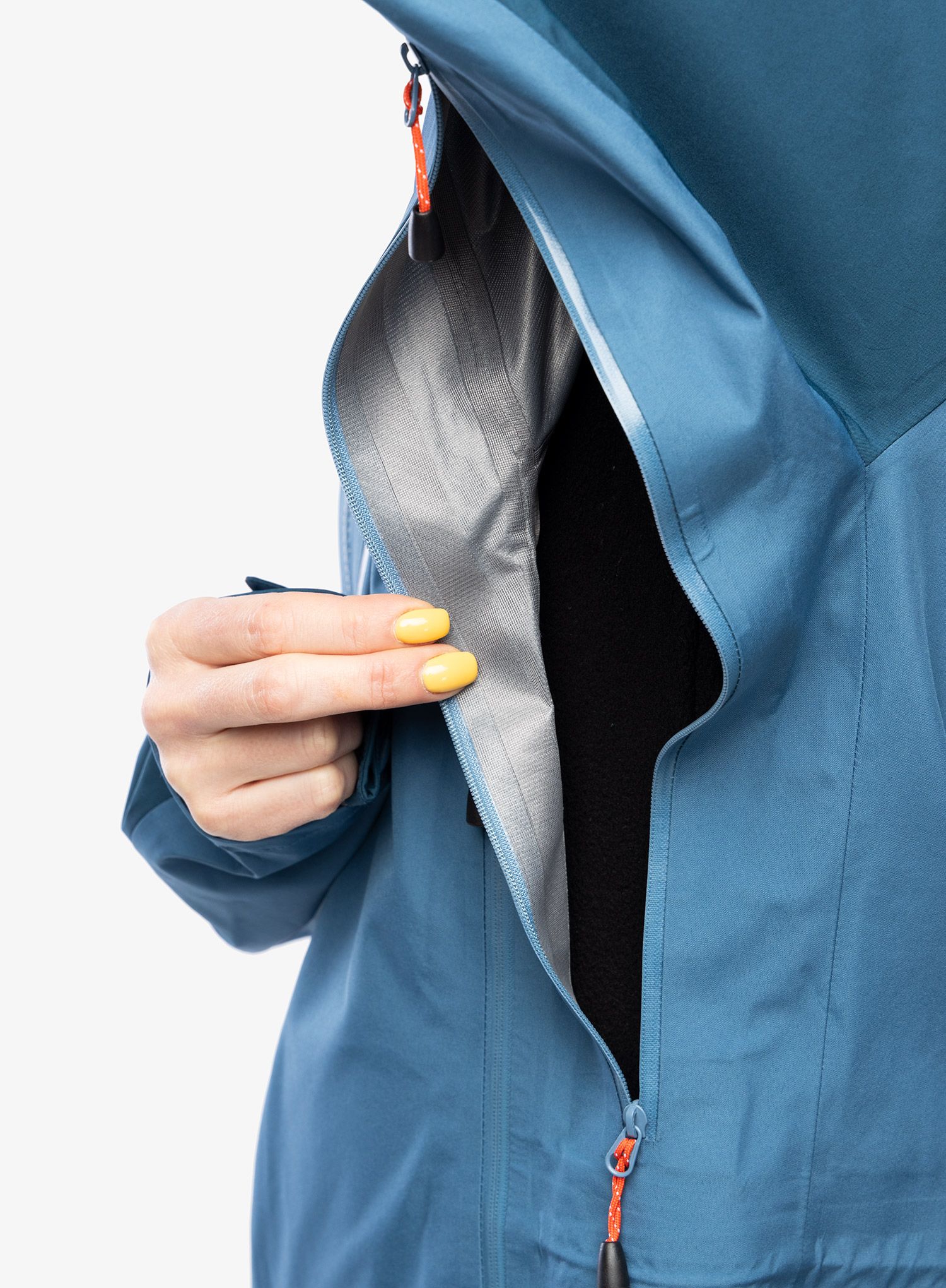 Ženske GORE-TEX jakna Mountain Equipment Makalu Jacket - stellar blue/majolica blue