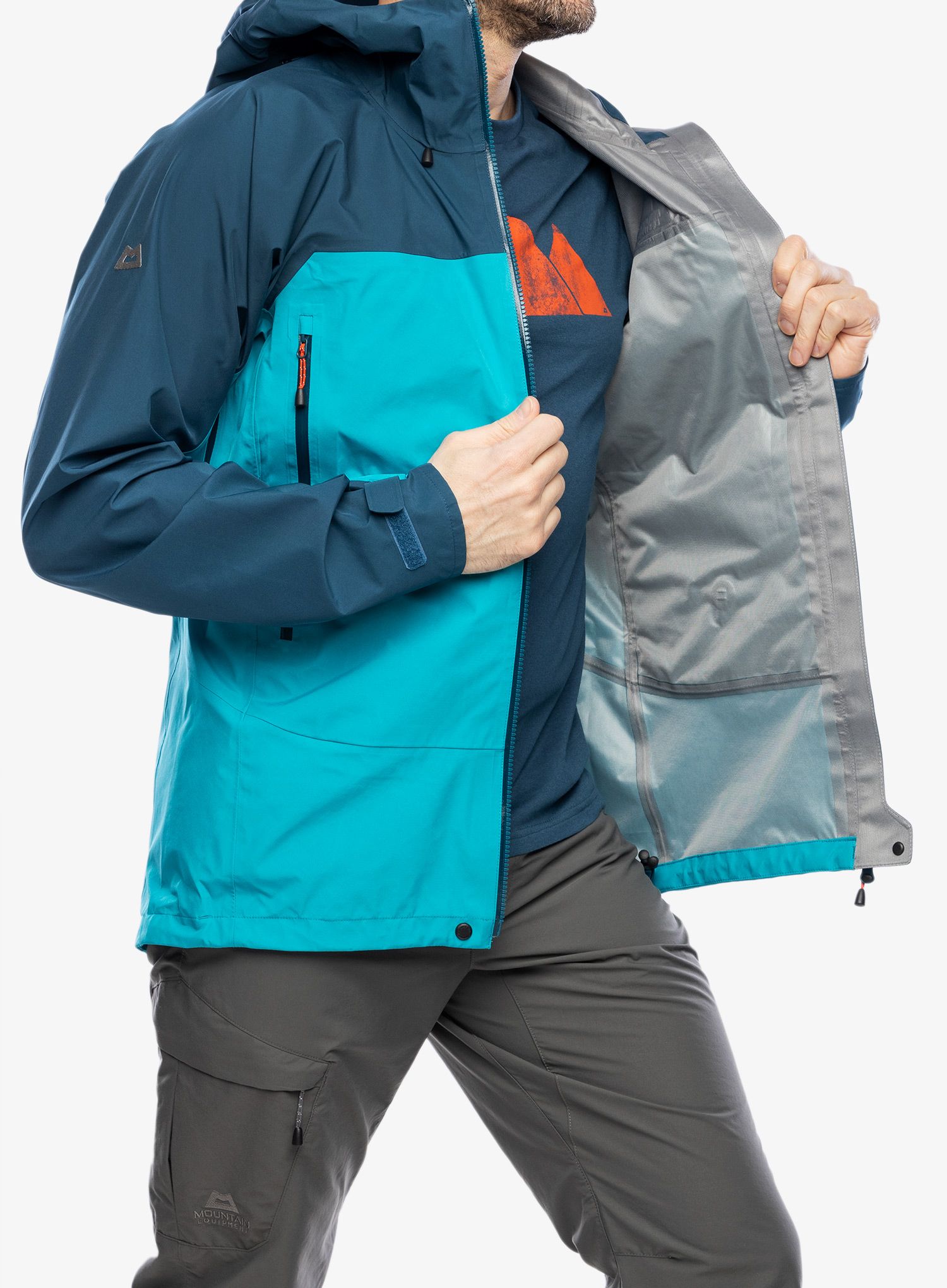 GORE-TEX jakna Mountain Equipment Makalu Jacket - topaz/majolica blue