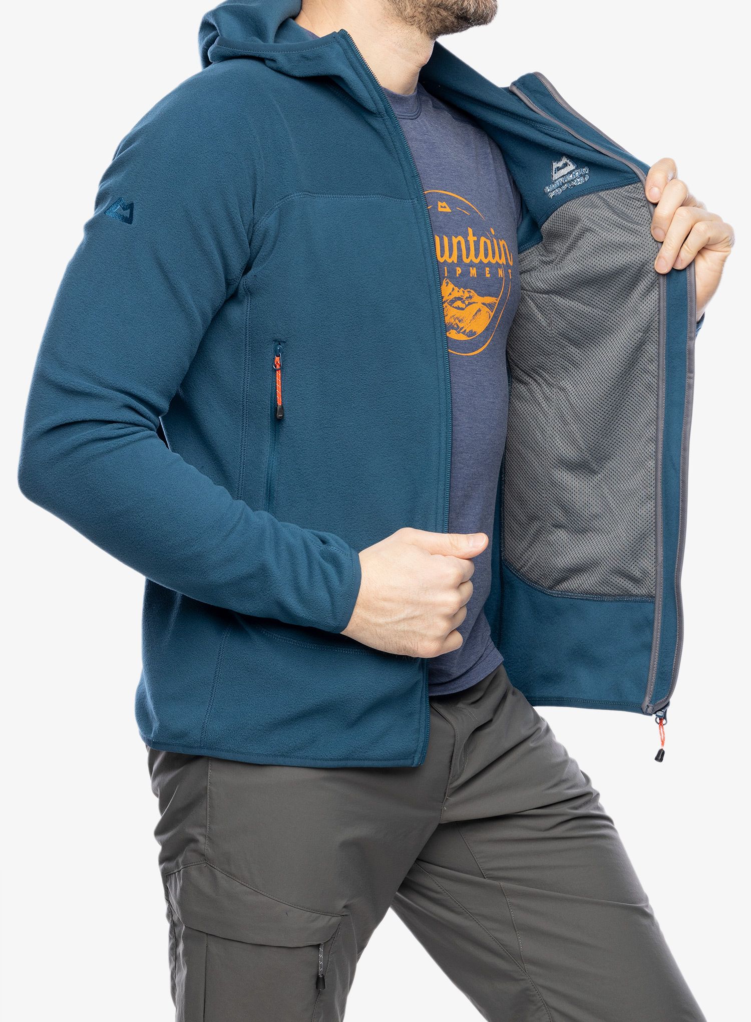 Flis Mountain Equipment Micro Zip Jacket - majolica blue