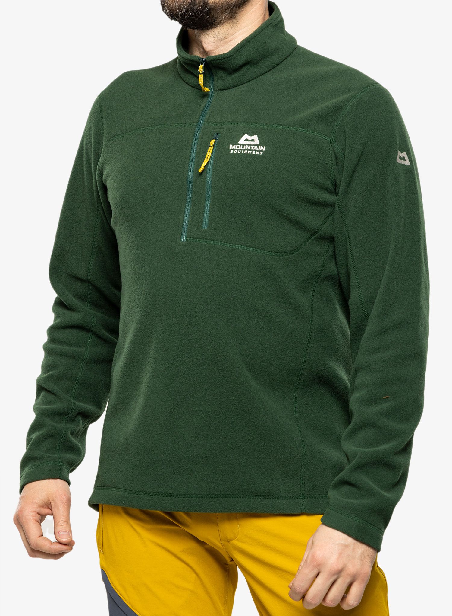 Moški flis Mountain Equipment Micro Zip T - conifer
