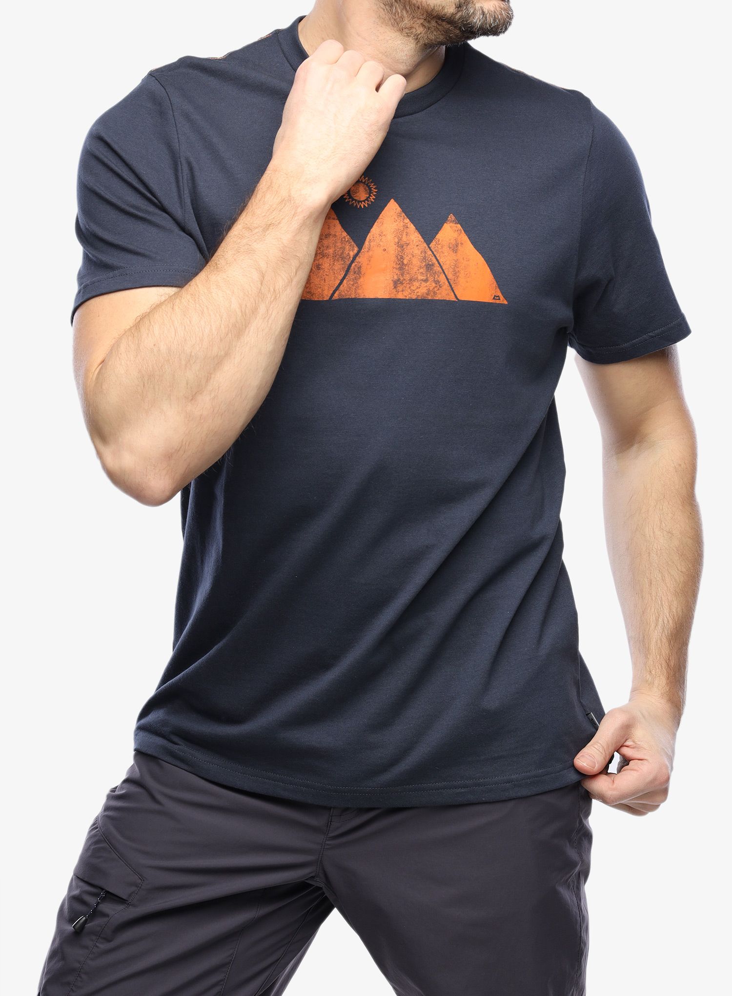Bombažna majica Mountain Equipment Mountain Sun Tee - ombre blue