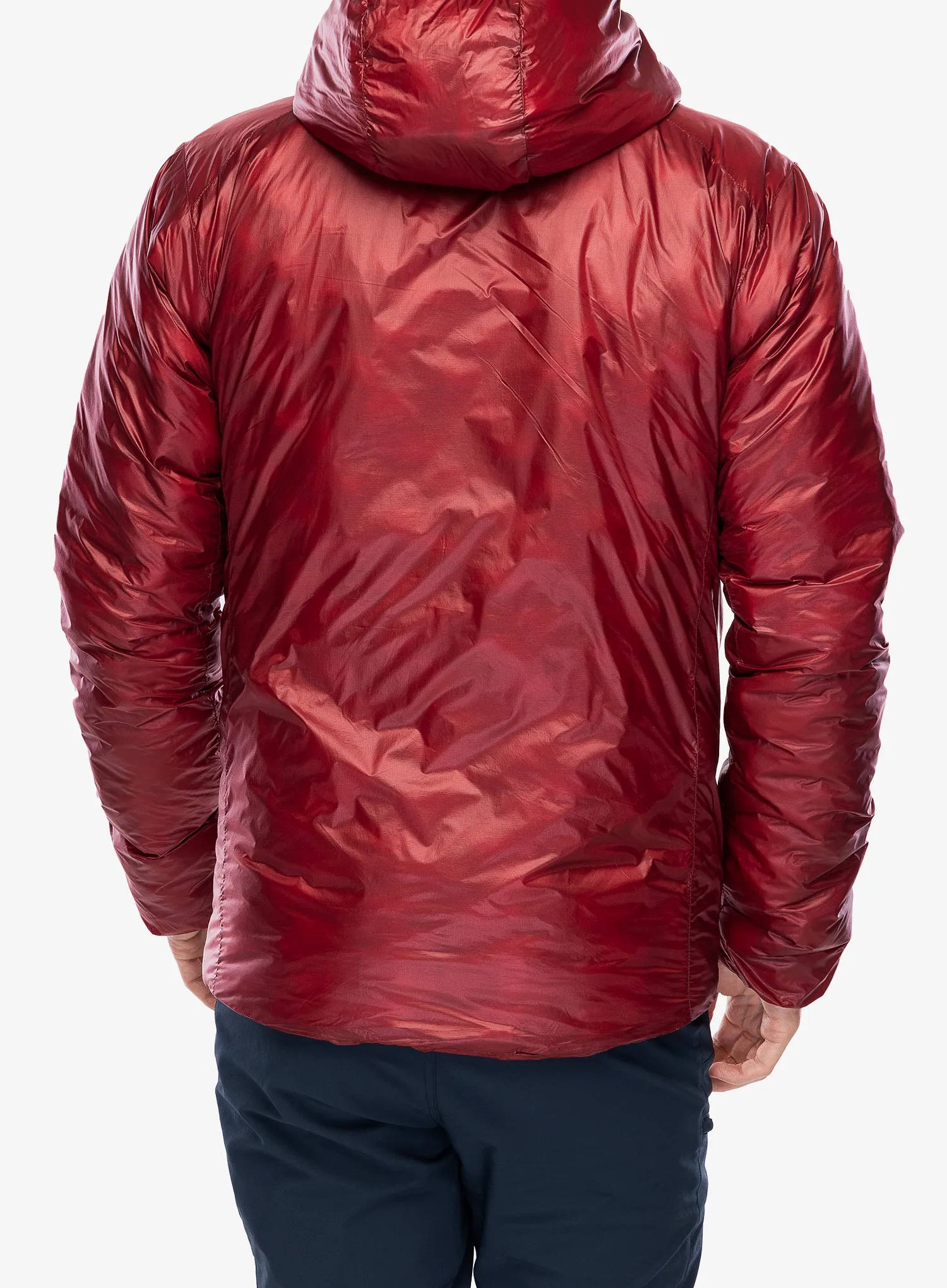 Sintetična jakna Mountain Equipment Oreus Hooded Jacket - merlot/admiral blue