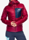 Ženska sintetična jakna Mountain Equipment Oreus Hooded Jacket - merlot/blue