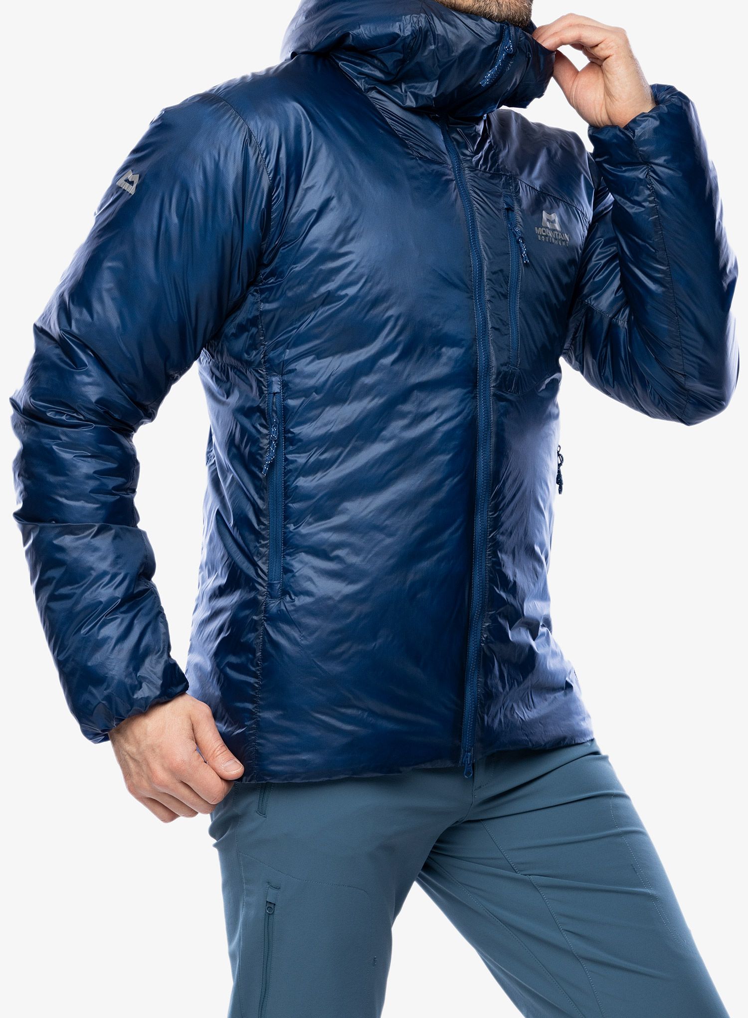 Sintetična jakna Mountain Equipment Oreus Hooded Jacket - admiral blue