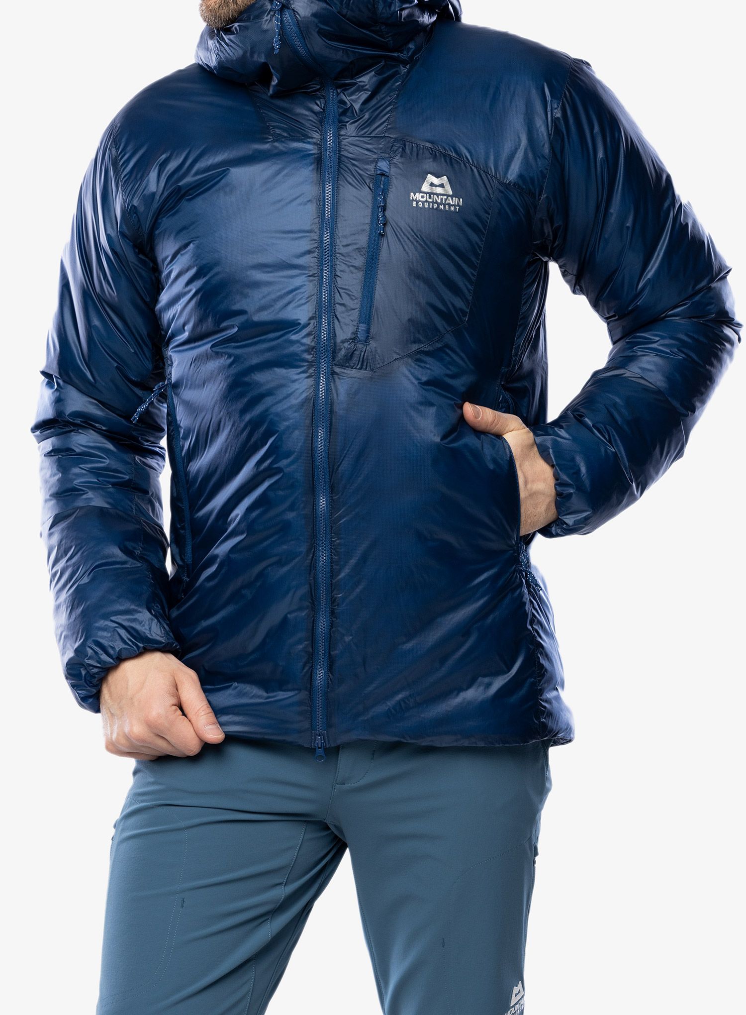 Sintetična jakna Mountain Equipment Oreus Hooded Jacket - admiral blue