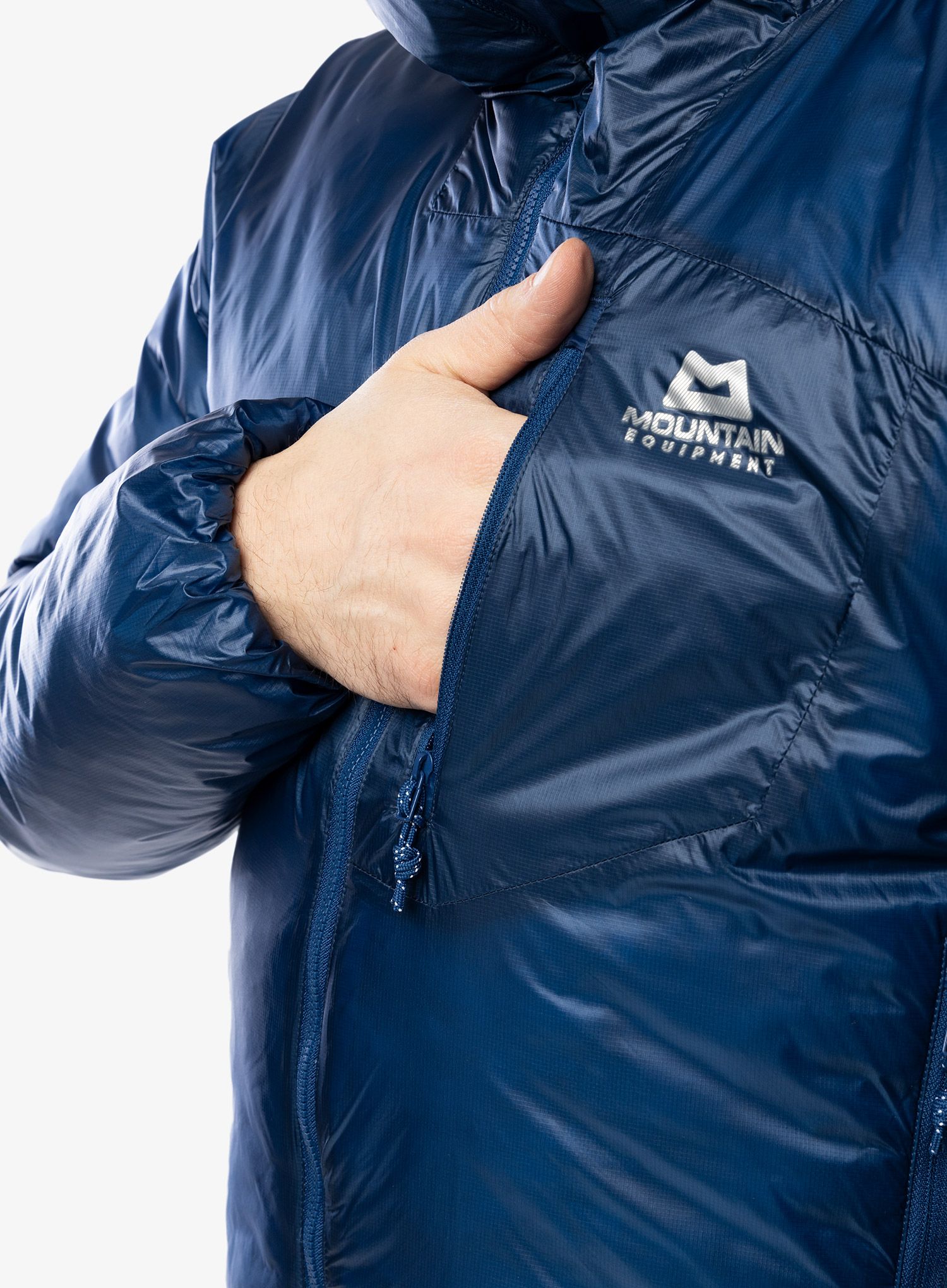 Sintetična jakna Mountain Equipment Oreus Hooded Jacket - admiral blue