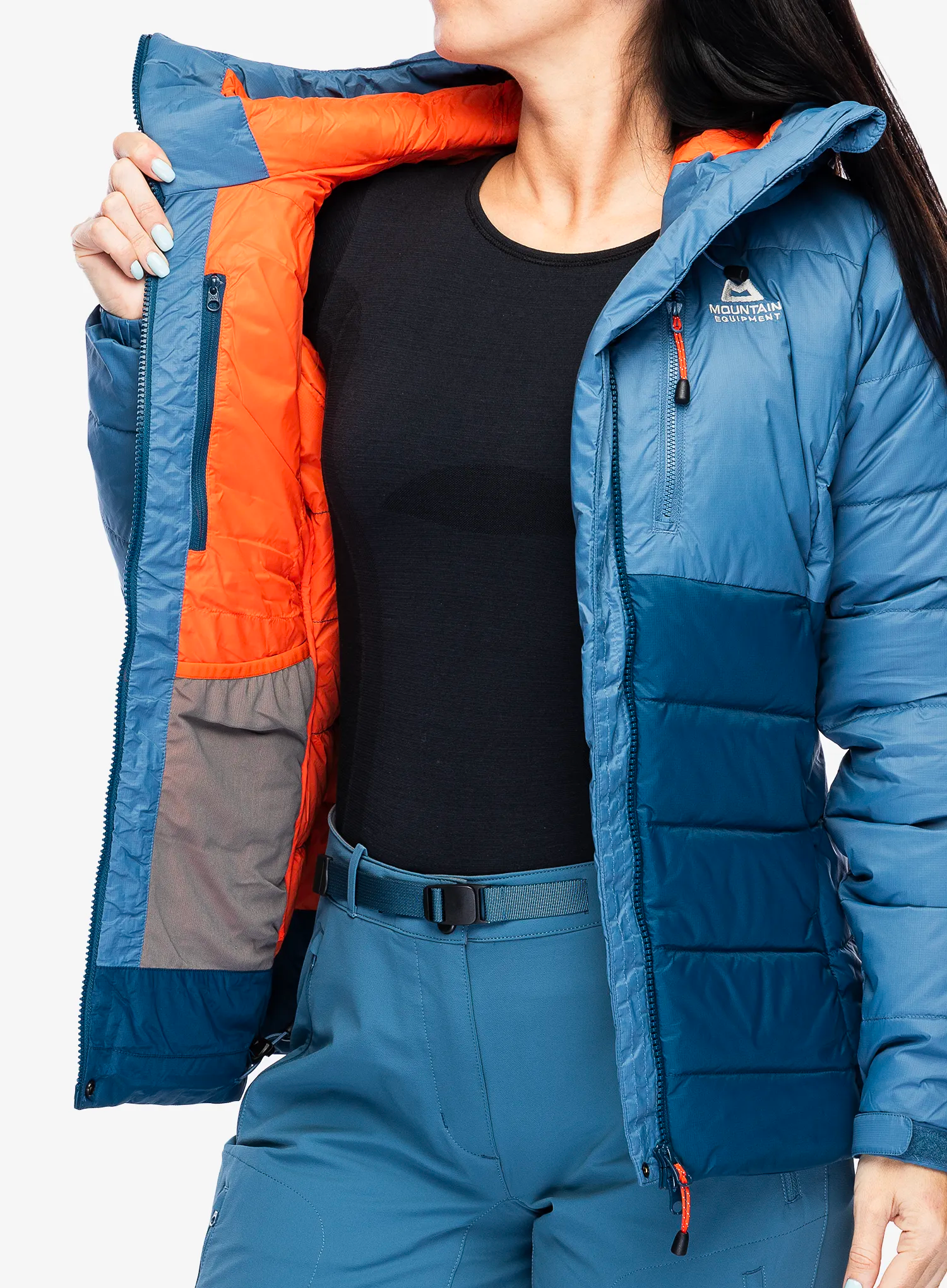 Ženska puhovka Mountain Equipment Paiyu Jacket - majolica/stellar
