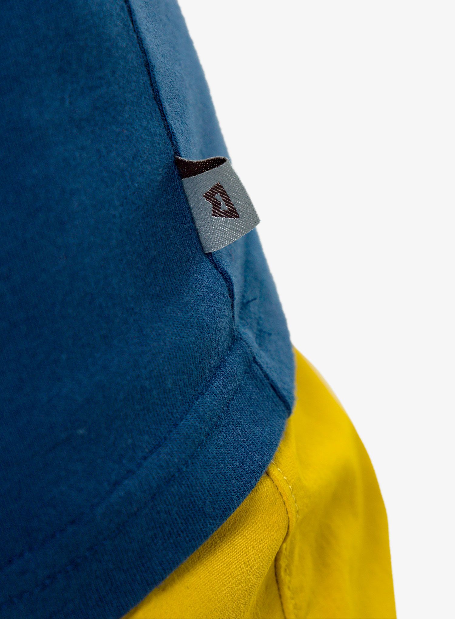 Majica s potiskom Mountain Equipment Roundel Tee - denim blue